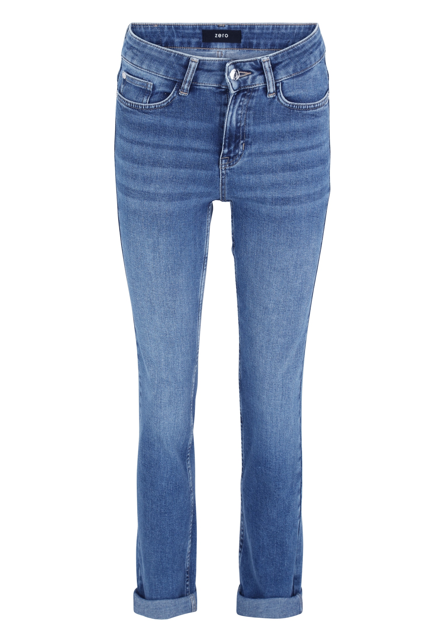Zero Slim-fit-Jeans »zero Damen Jeans Style ORLANDO Straight Leg 32 Inch«