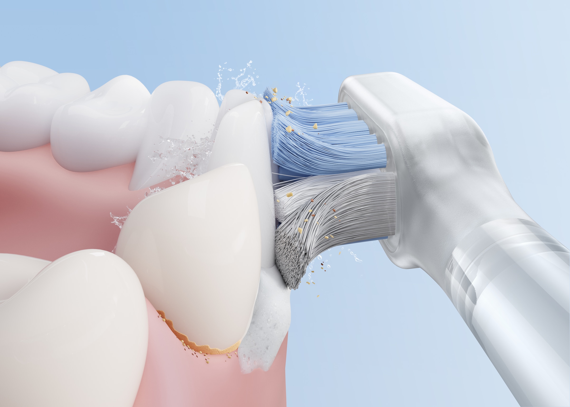 Mova Elektrische Zahnbürste »MOVA Fresh Pro 3DClean™ Electric Toothbrush with App«, 2 St. Aufsteckbürsten, Akku hält 30 Tage, Intuitive Druckerkennung, App- und Bluetooth-fähig