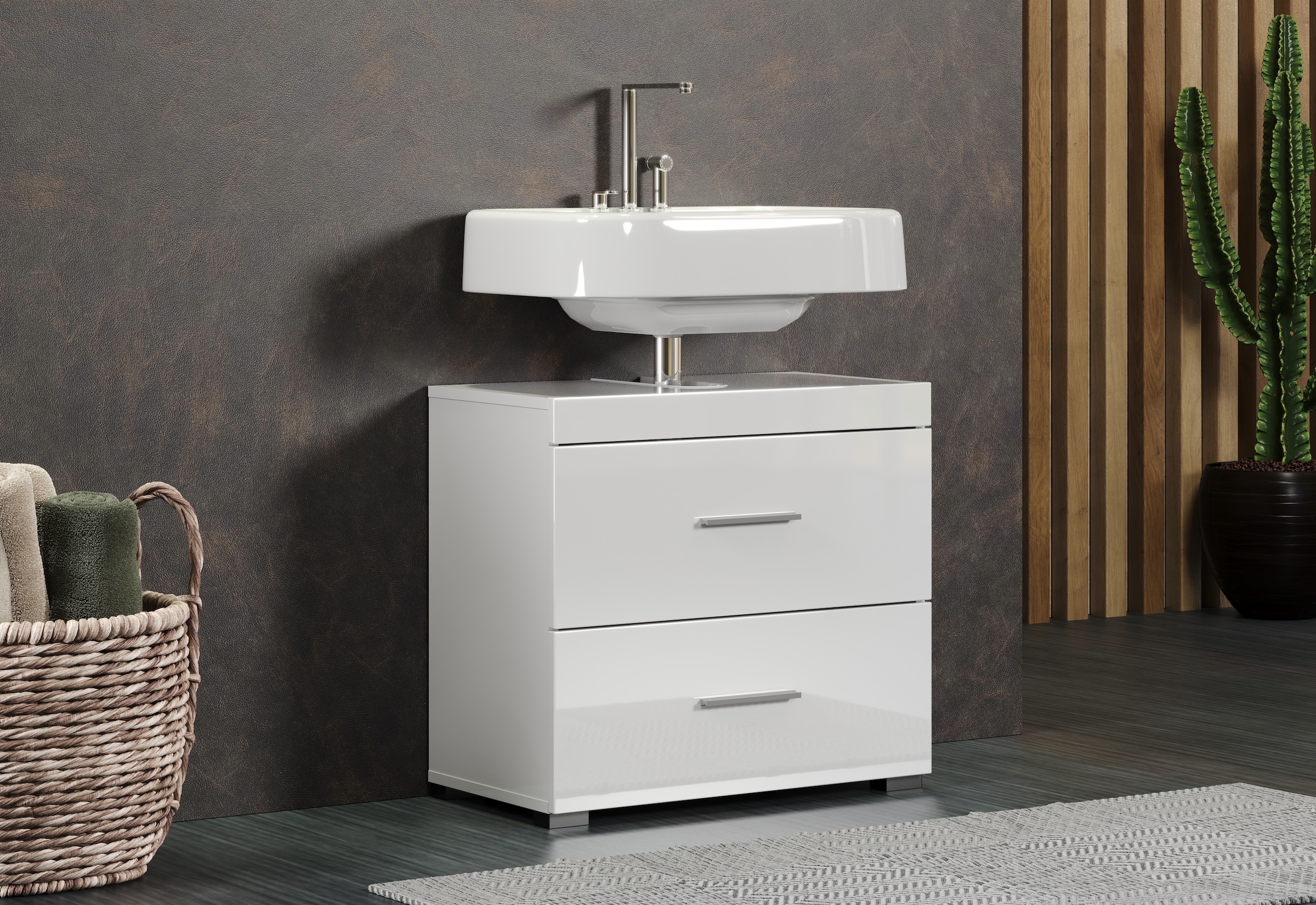 welltime Waschbeckenunterschrank »Avena« 1 Stk. tlg.