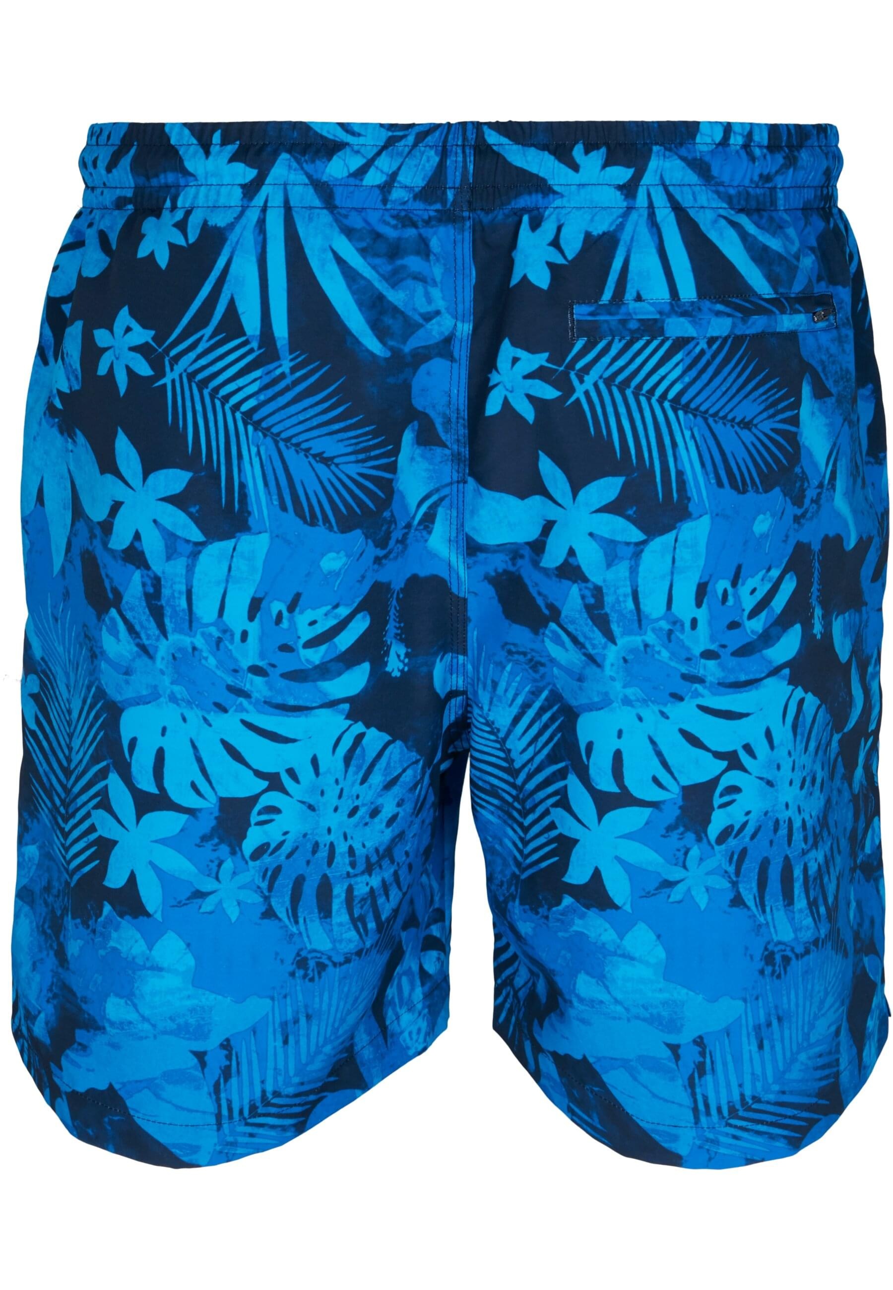 URBAN CLASSICS Badeshorts »Urban Classics Herren Pattern Swim Shorts«