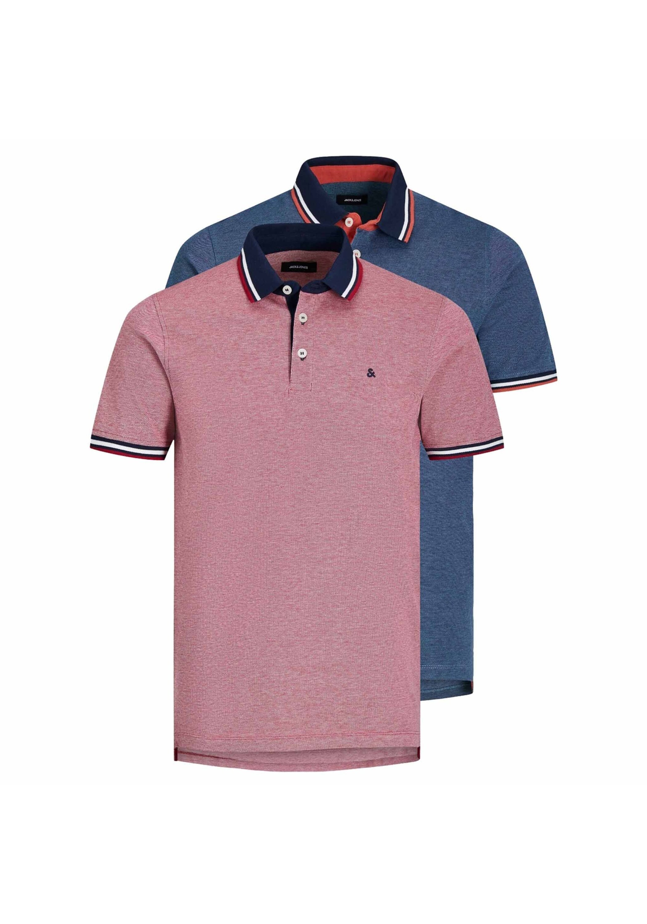 Jack & Jones Poloshirt "Poloshirt JJEPAULOS POLO 2PK 2er Pack"