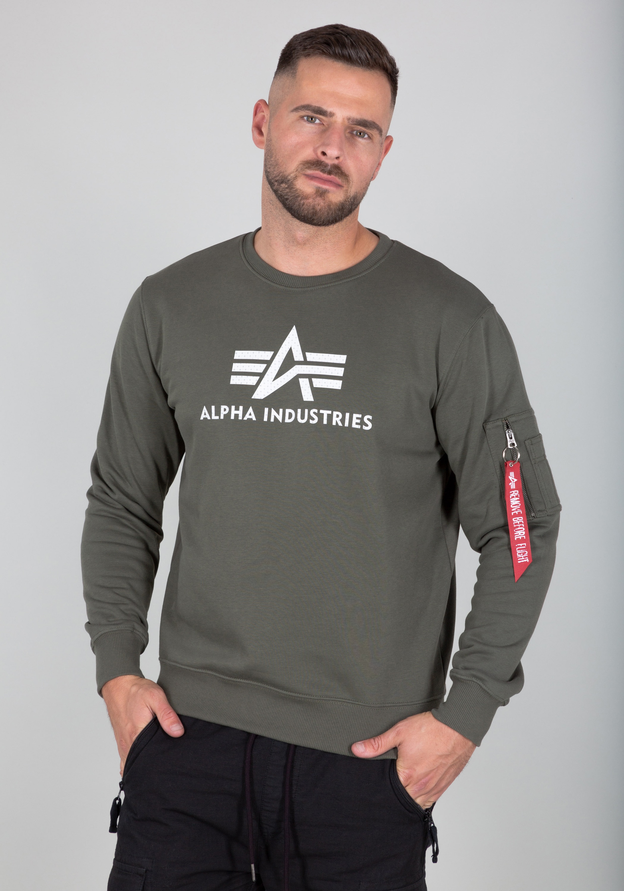 Alpha Industries Sweater »3D Logo Sweater II«