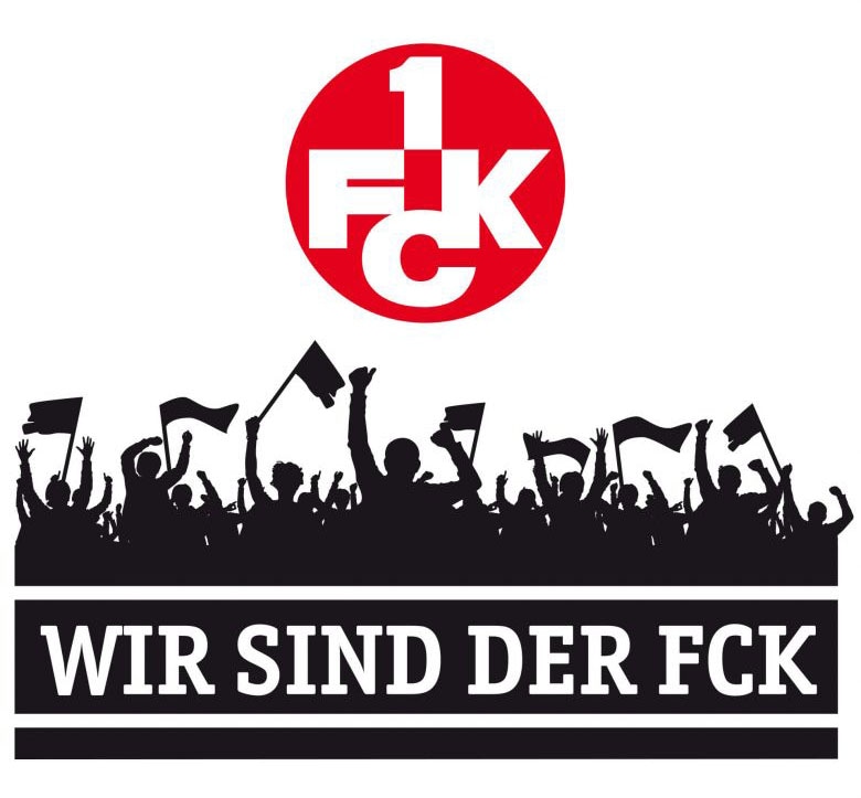 Wall-Art Wandtattoo »Wir sind der FCK su Logo« ...