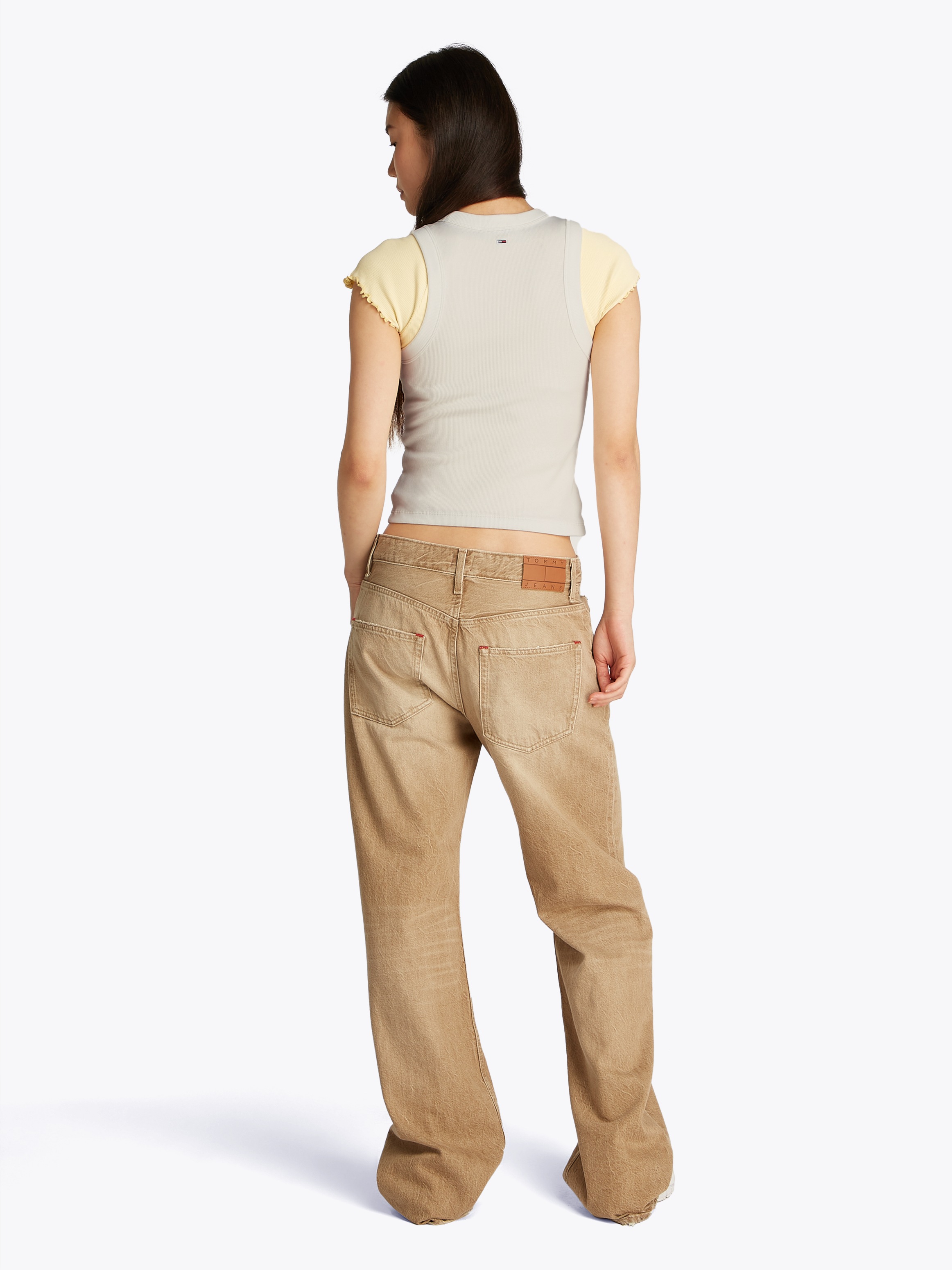 Tommy Jeans Tanktop »TJW SLIM SH TJ BUBBLE TANK« mit Logodruck