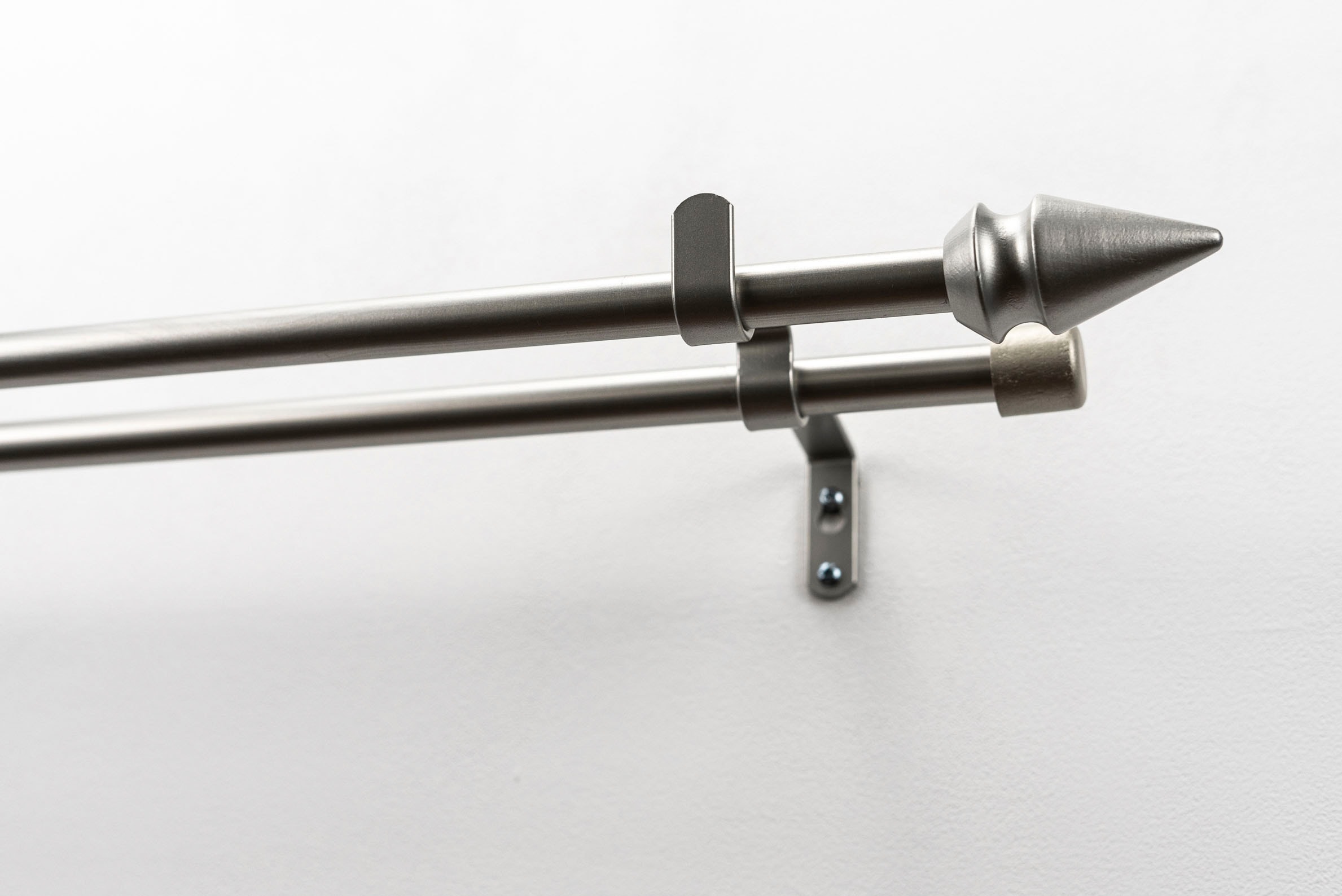 GARESA Gardinenstange "SPYRNA mit offenem Träger" Ø 16 mm 2 läufig-läufig W günstig online kaufen