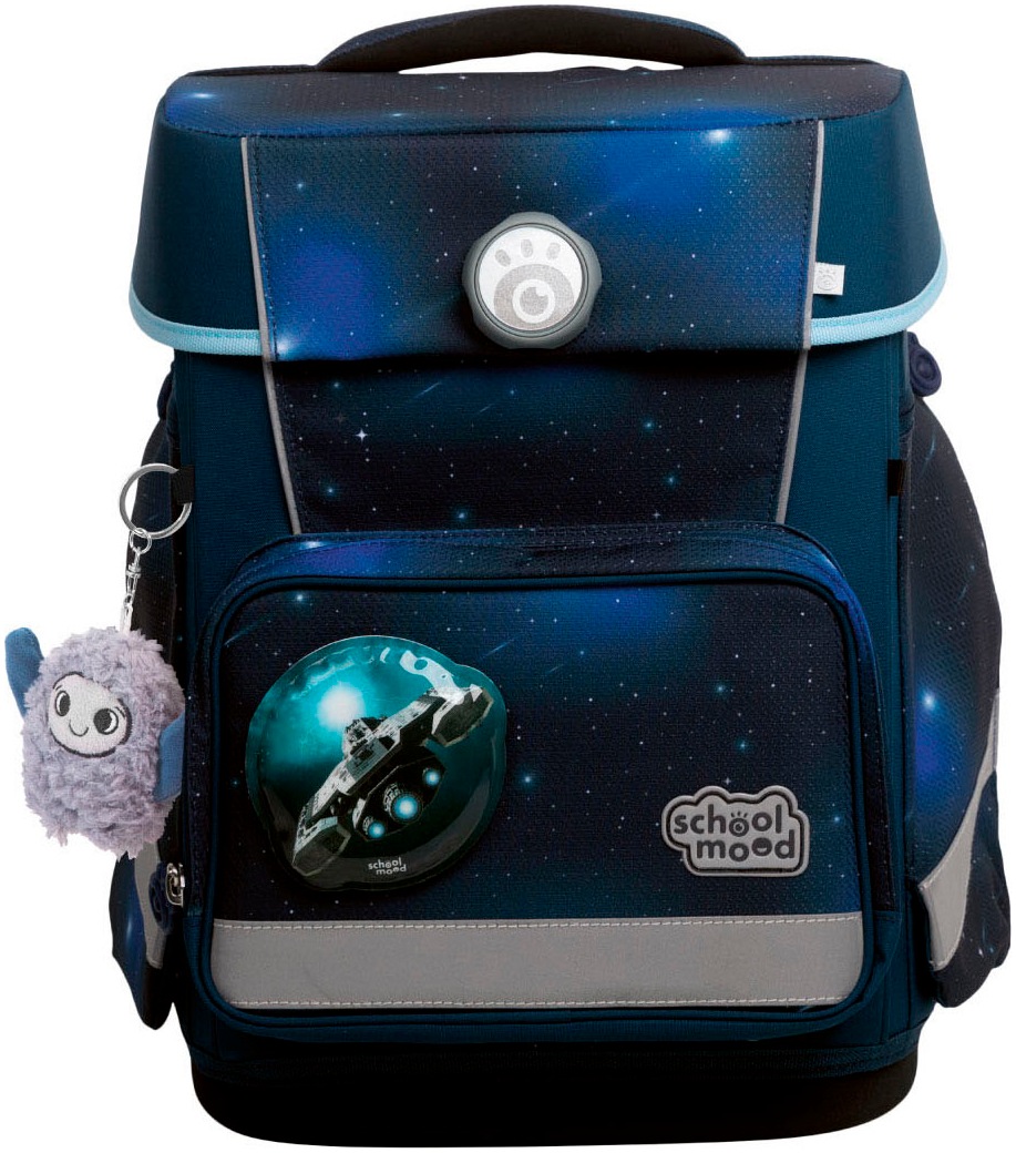 SCHOOL-MOOD® Schulranzen »Champion Maxx Pro«, retroreflektierende Flächen, mit LED-Patchy