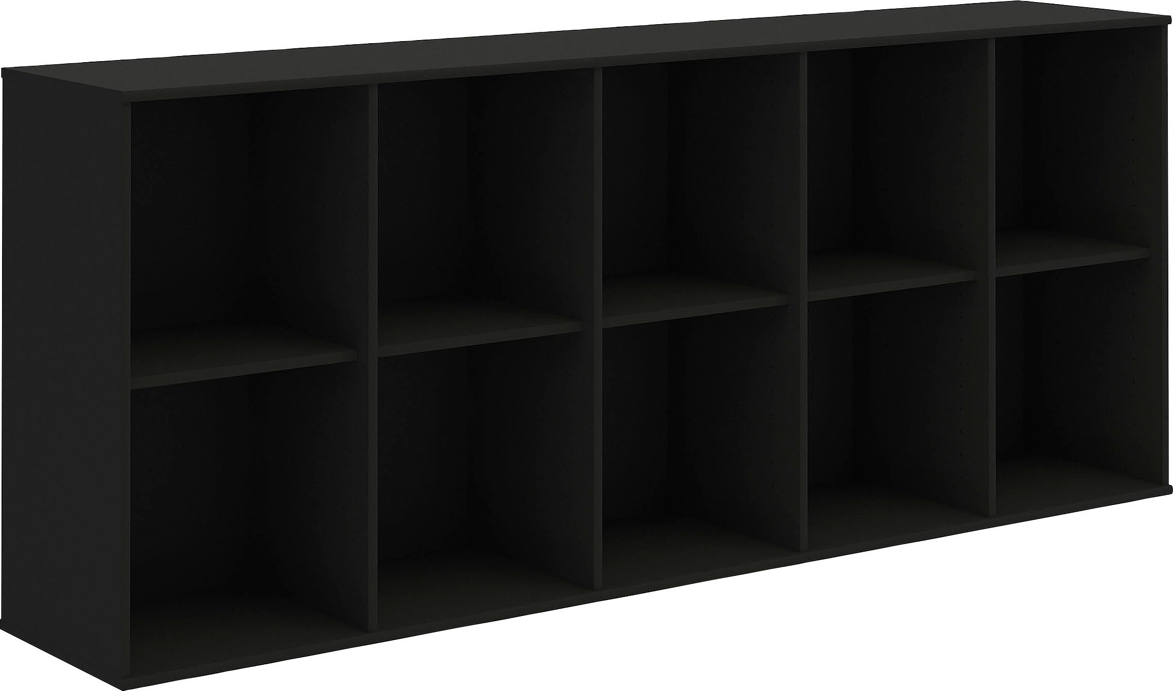 Hammel Furniture Sideboard »Mistral Kubus 117, hängend/stehend montierbar«, (1 St.), Verstellbar Einlegeböden, B: 169 cm, anpassungsbar Designmöbel