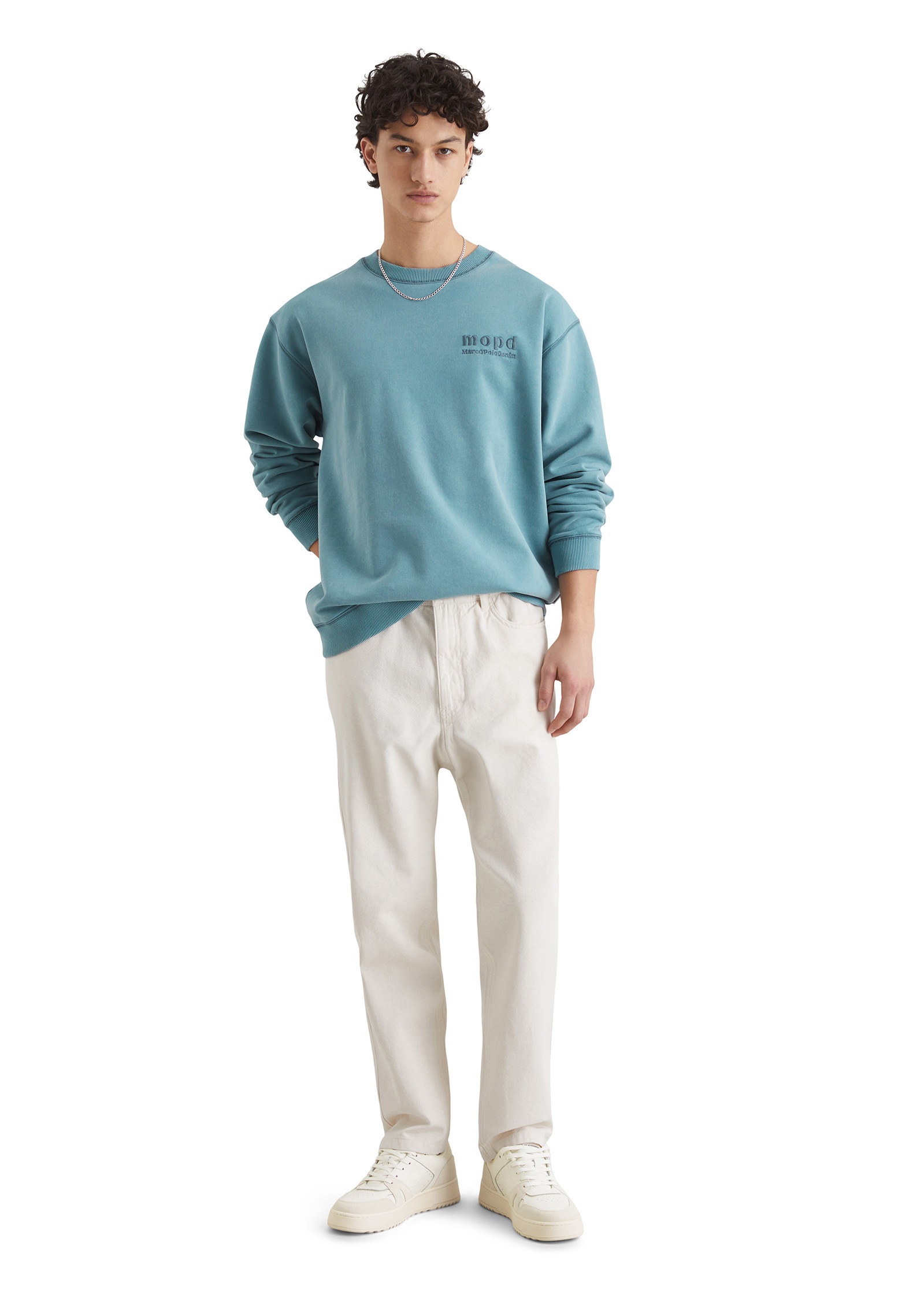 Marc O'Polo DENIM Sweatshirt »aus reiner Bio-Baumwolle«