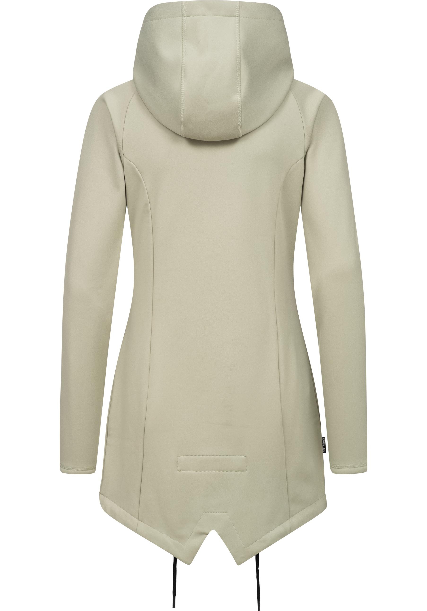 Ragwear Sweatjacke »Wingi«, Sportliche Damen Kapuzenjacke mit kuschelig weichem Innenleben