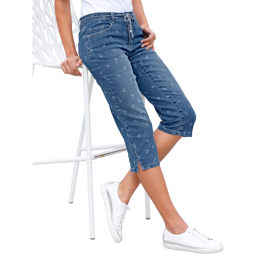 Casual Looks Caprijeans, (1 tlg.)