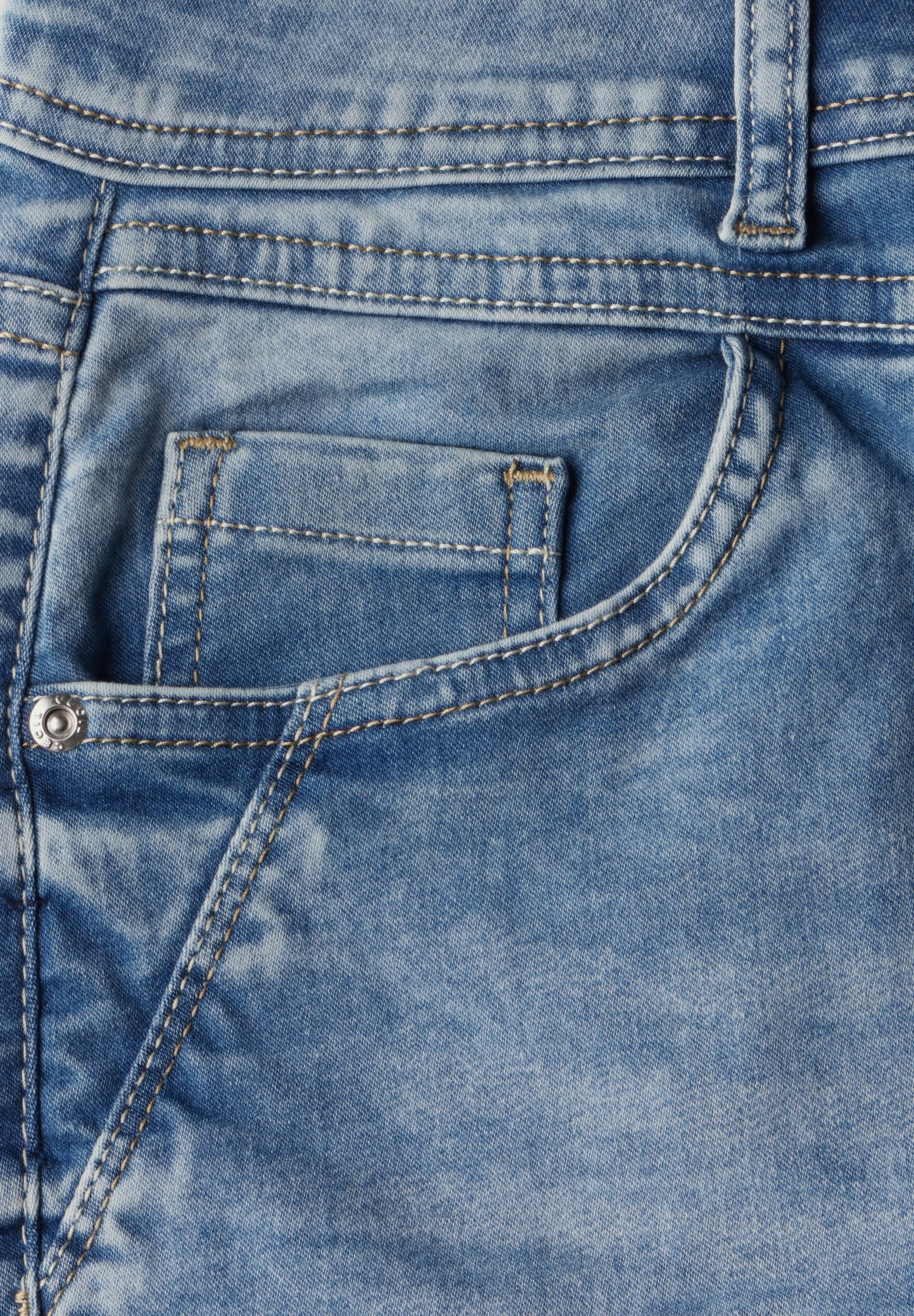Cecil Slim-fit-Jeans, 5-Pocket-Style