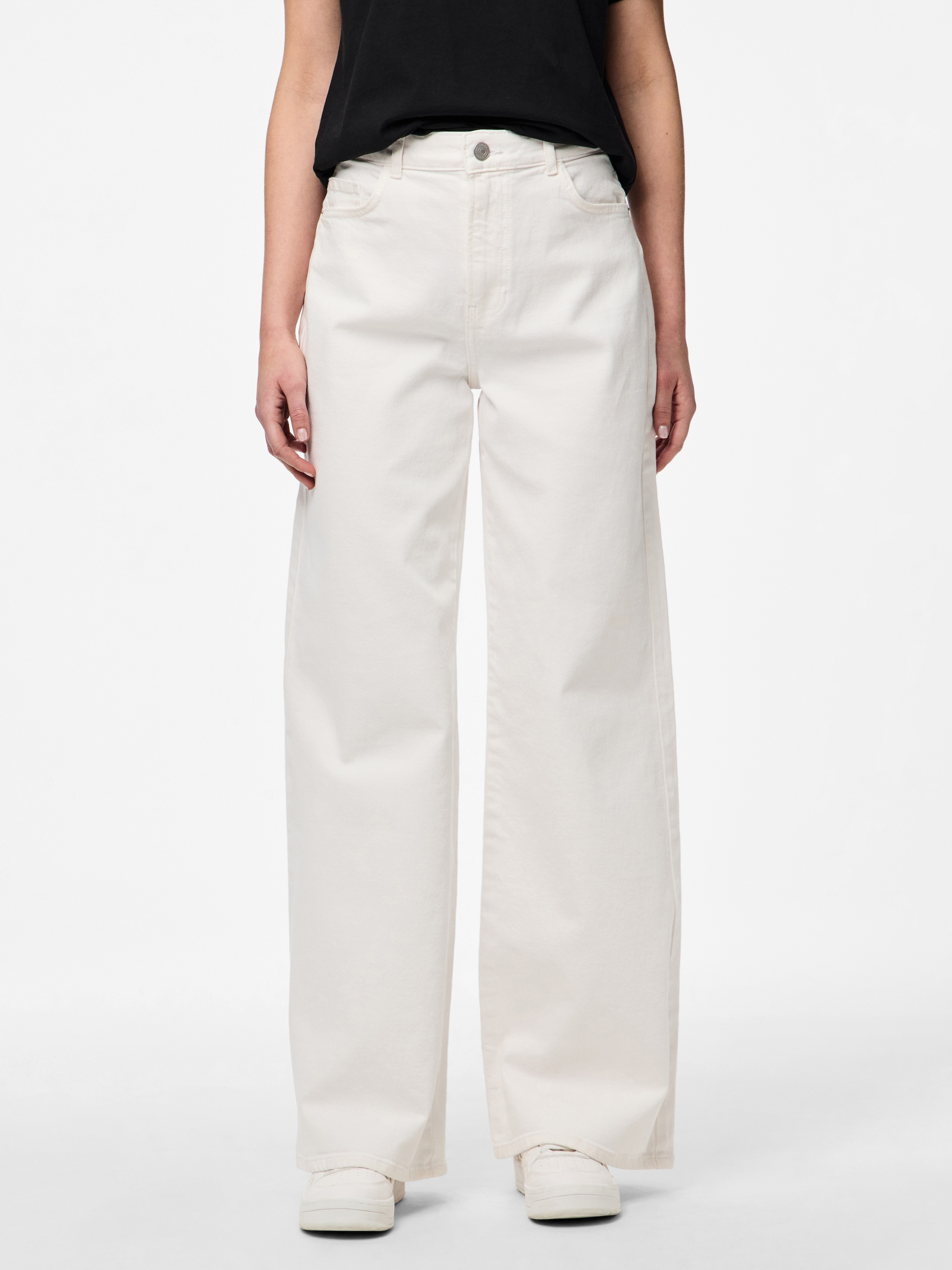 pieces High-waist-Jeans »PCSELMA HW WIDE JEANS OD NOOS BC«