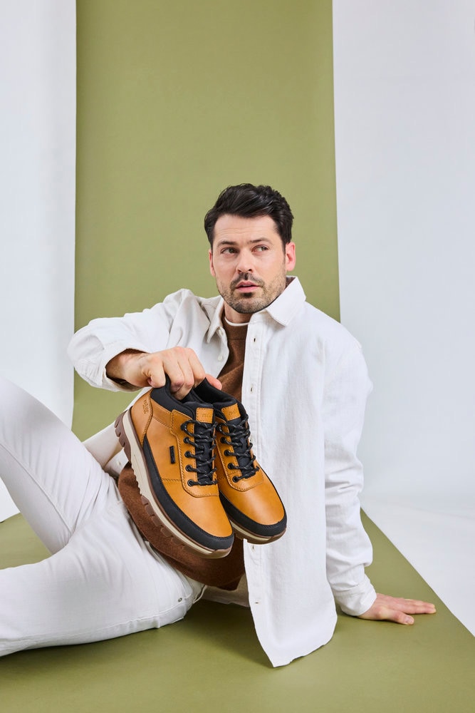 Rieker Schnürboots, Outdoorboots, Sneakerboots mit wasserabweisender TEX-Membran