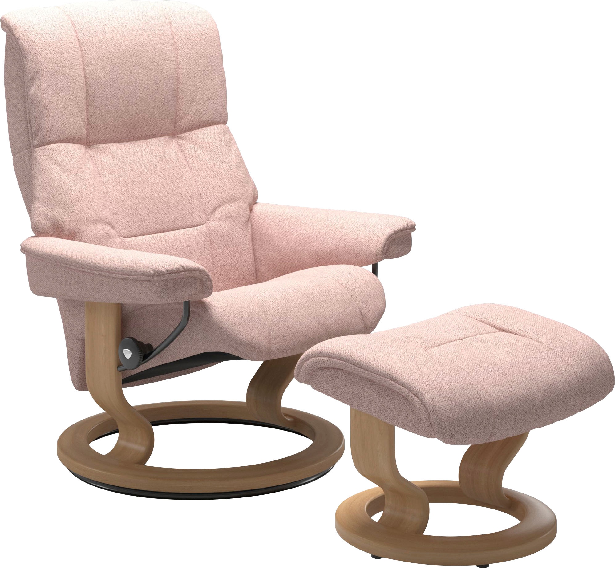 Stressless Fußhocker "Mayfair", mit Classic Base, Gestell Eiche