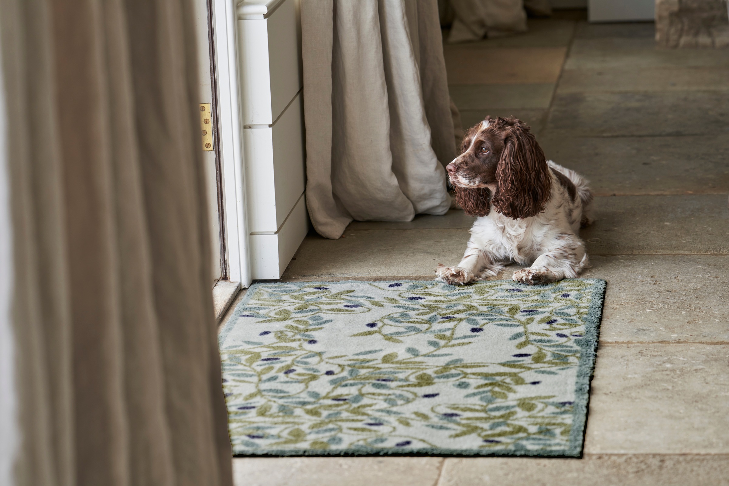 Turtle Mat Teppich »Olive«, rechteckig, 9 mm Höhe
