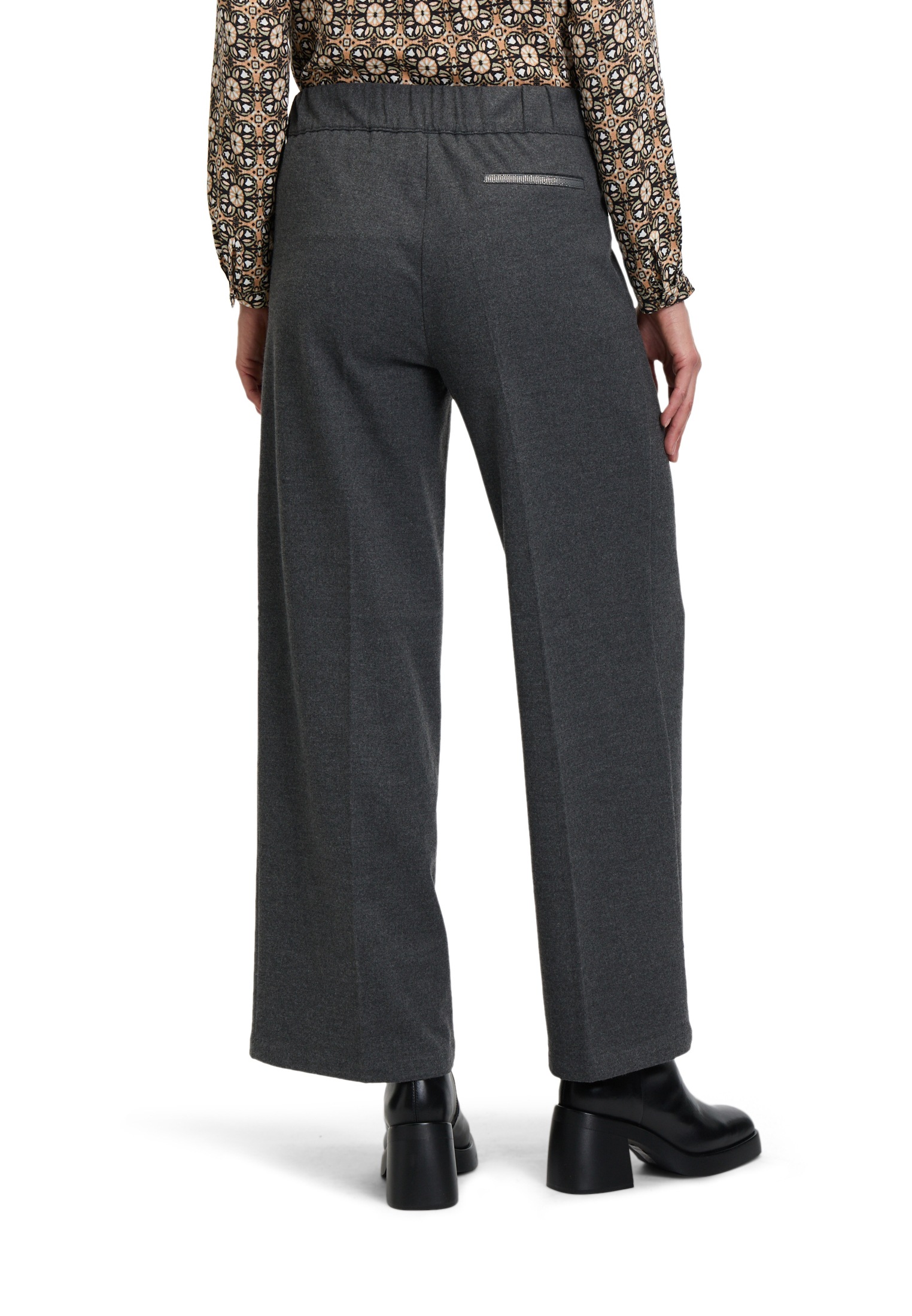 Cartoon Stoffhose »Cartoon Damen Stoffhose mit Bügelfalte«, Bindeband