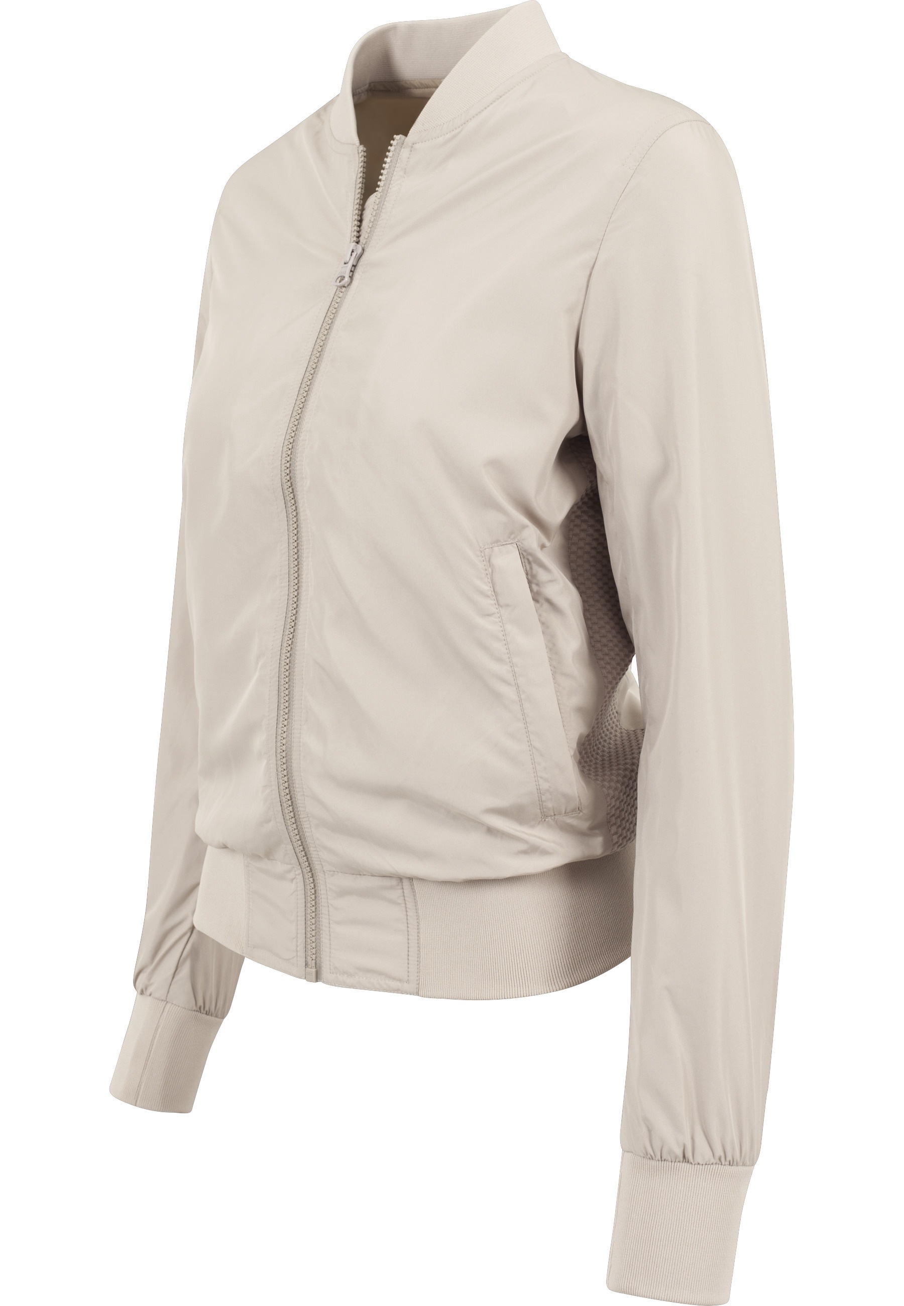 Thumbnail - URBAN CLASSICS Allwetterjacke "Urban Classics Damen Ladies Light Bomber Jacket" 1 Stk. tlg. ohne Kapuze