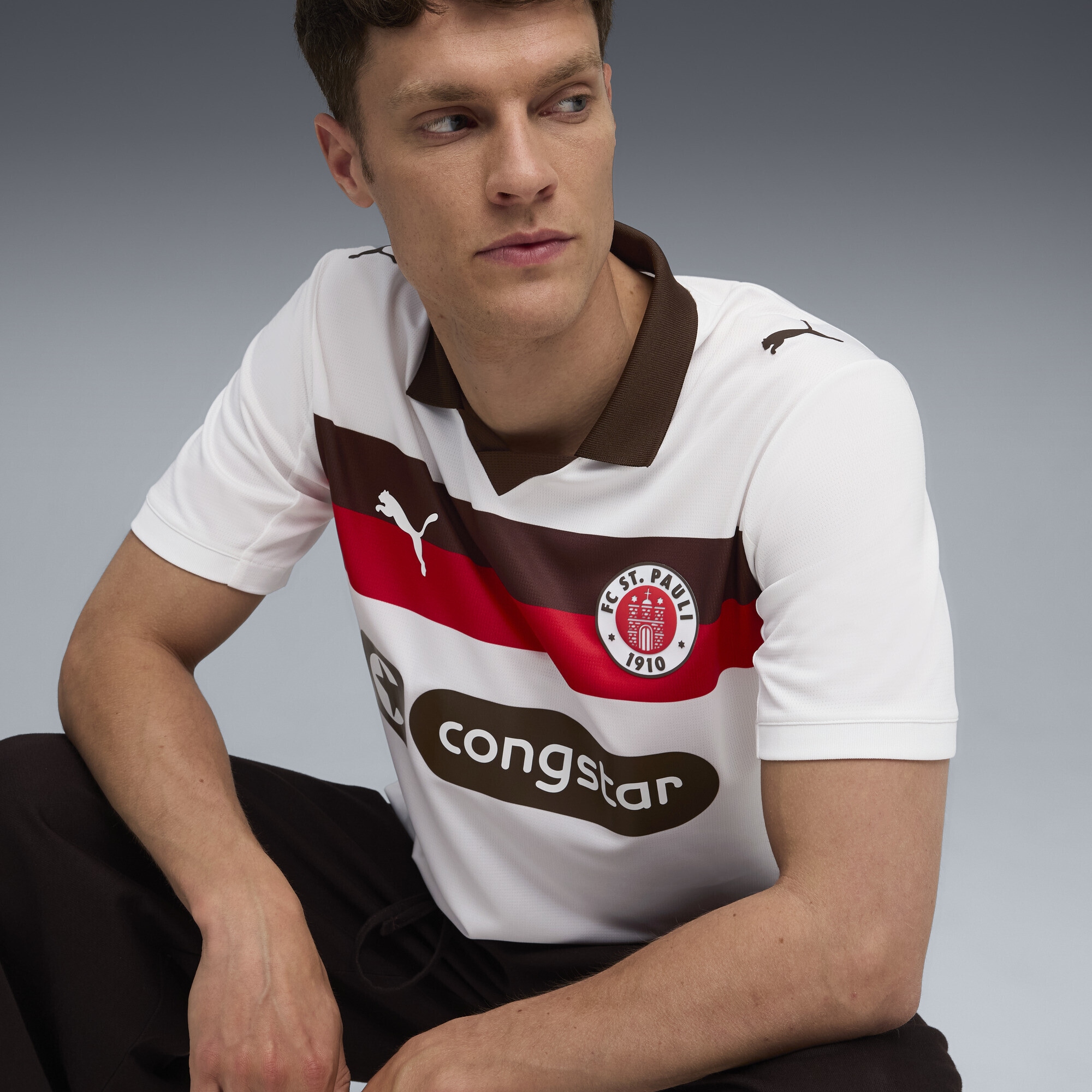 PUMA Poloshirt »FC St. Pauli 25/26 Auswärtstrikot Herren«