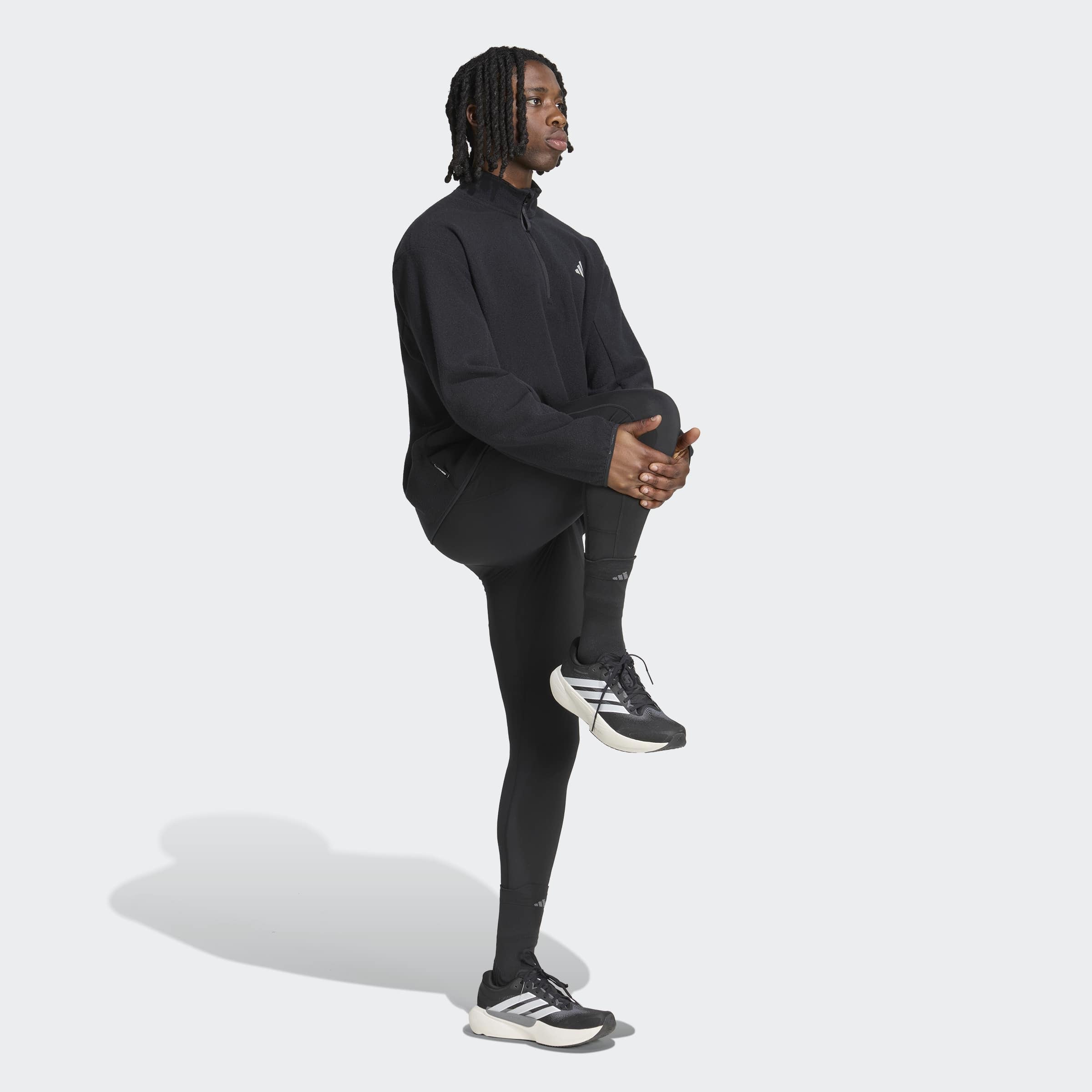 adidas Performance Rollkragenshirt »ADI365 RUNNING ESSENTIALS WINTERISED FLEECE HALF-ZIP« mit Reißverschluss, climawarm® Technologie, aus Polyester