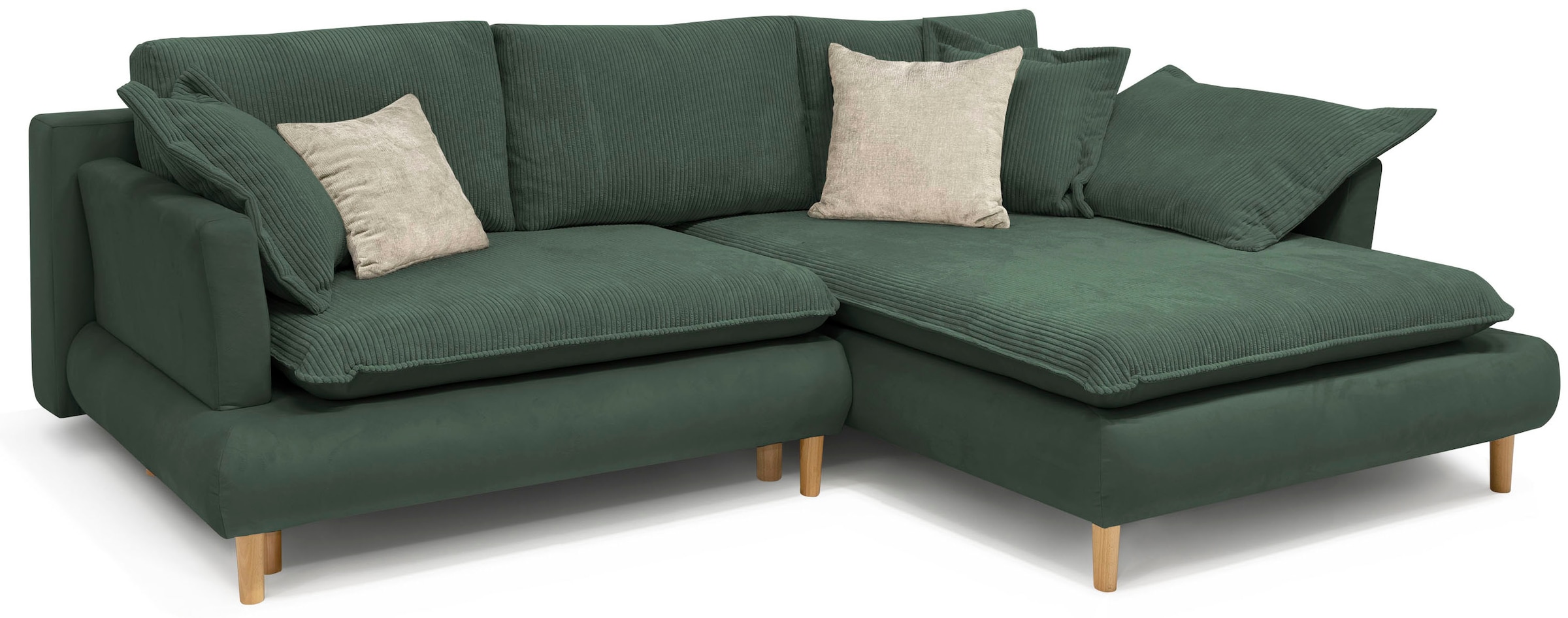 COLLECTION AB Ecksofa »Mandela L-Form«, mit Bettfunktion und Bettkasten