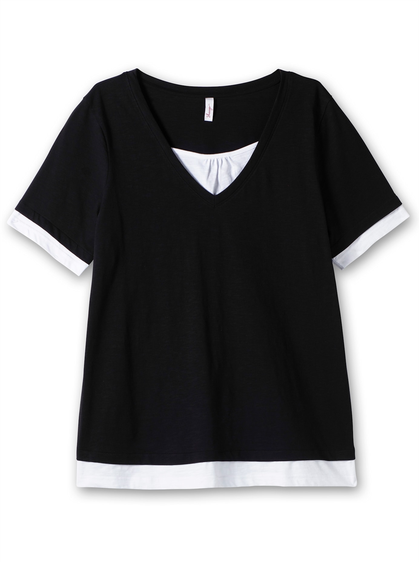 Sheego 2-in-1-Shirt »2-in-1-Shirt«, (1 tlg.)
