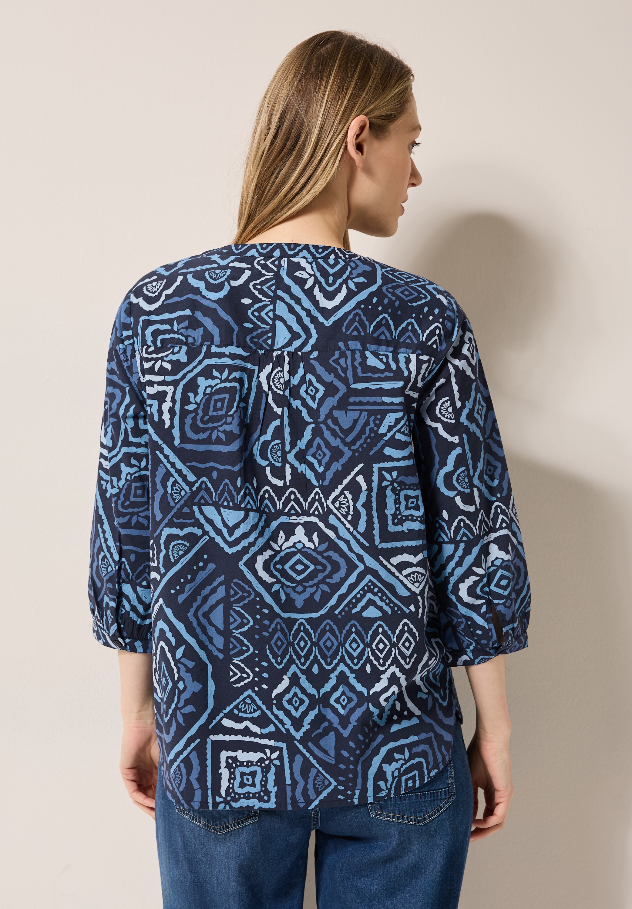 Cecil Klassische Bluse, aus reiner Baumwolle