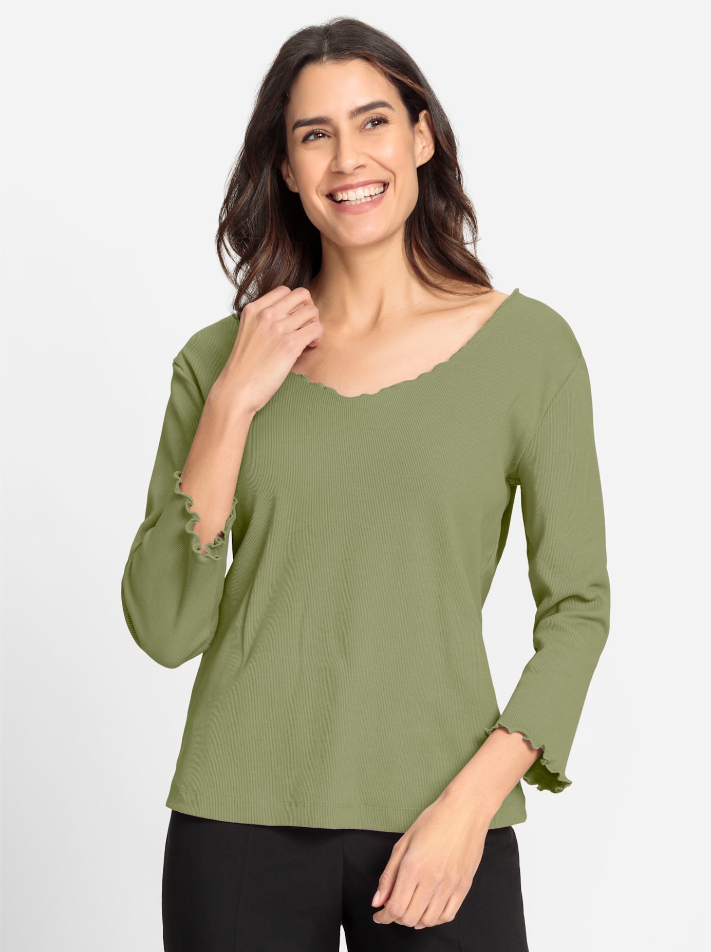 Inspirationen V-Shirt "V-Shirt", (1 tlg.) günstig online kaufen