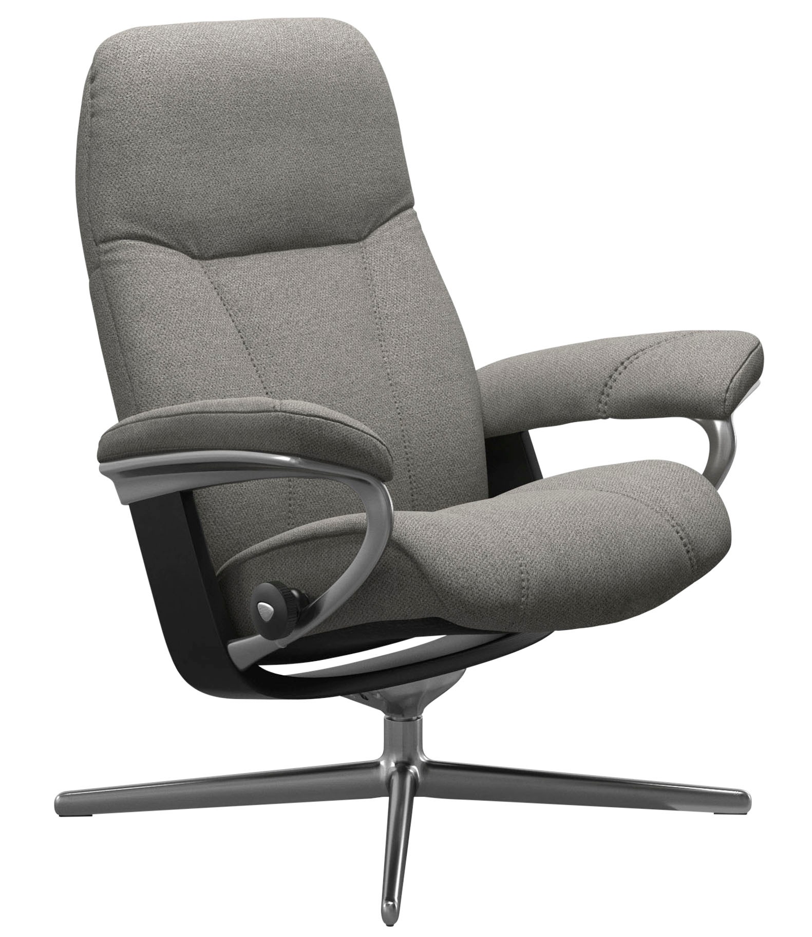 Stressless® Relaxsessel »Consul«, mit Cross Base, Größe S, M & L, Holzakzent Schwarz