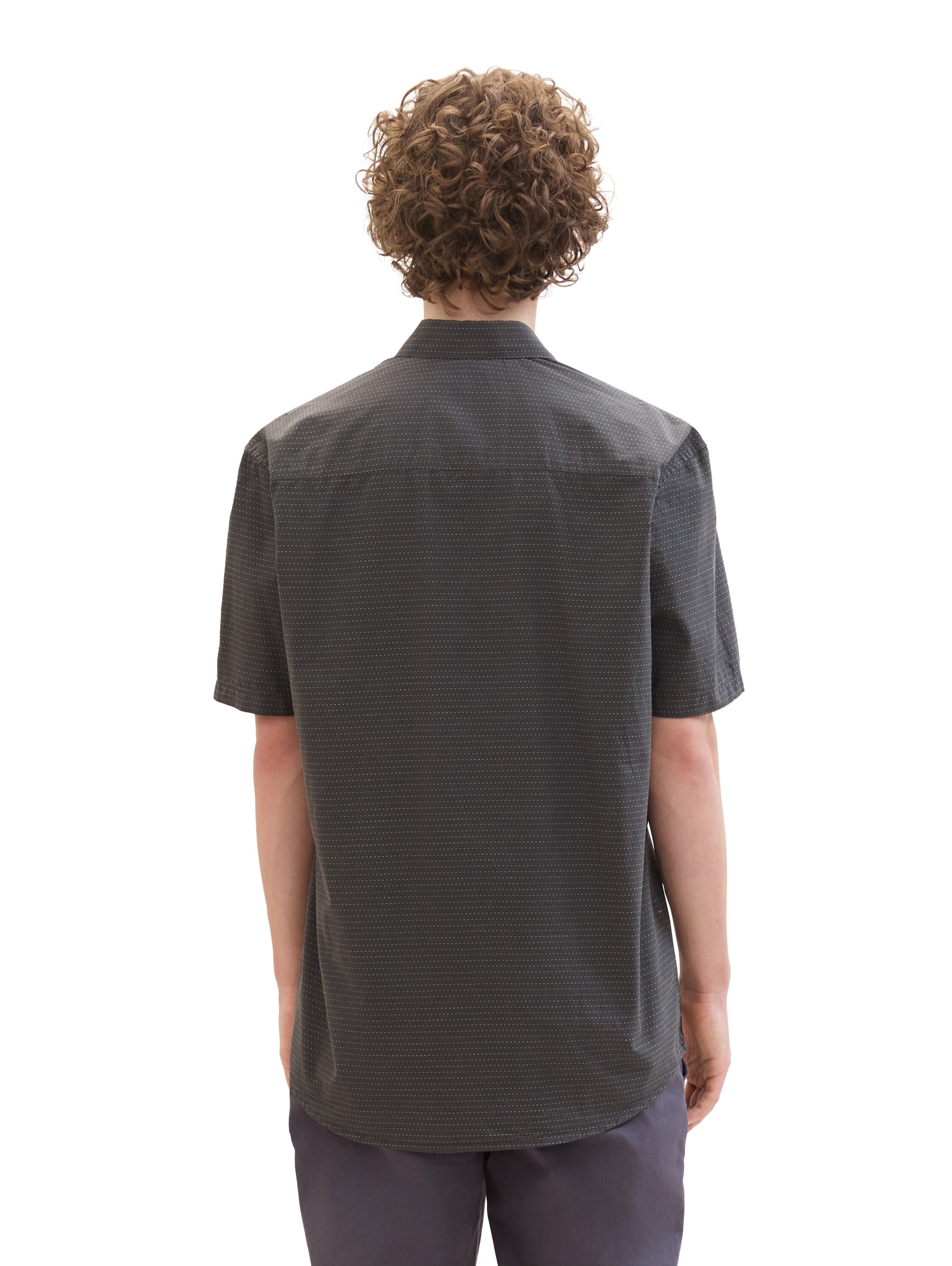 TOM TAILOR Denim Kurzarmhemd mit Muster