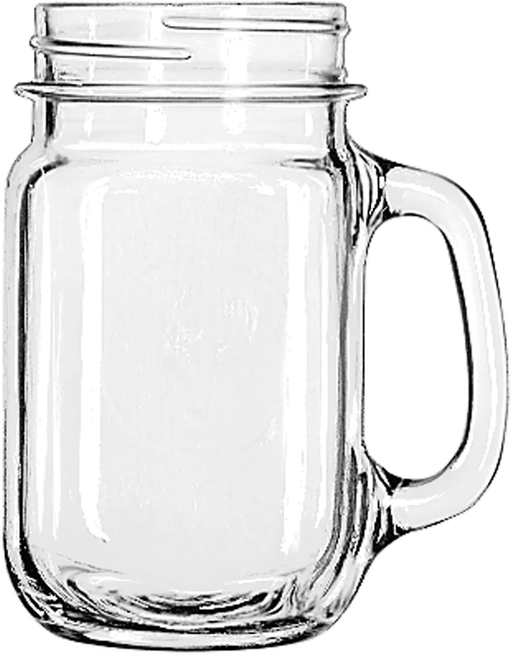 LIBBEY Gläser-Set "Libbey Trinkglas, 12er Set -DRINKING JARS-" 488 ml, hoch günstig online kaufen