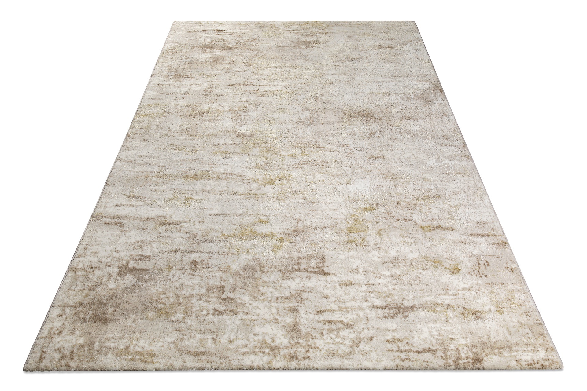 Teppich ESPRIT "Feel Vintage", gold, B:160cm H:12mm L:225cm, Polyester, Teppiche, Teppich, Kurzflorteppich, gewebt, Vintage, retro, edel, orientalisch 2