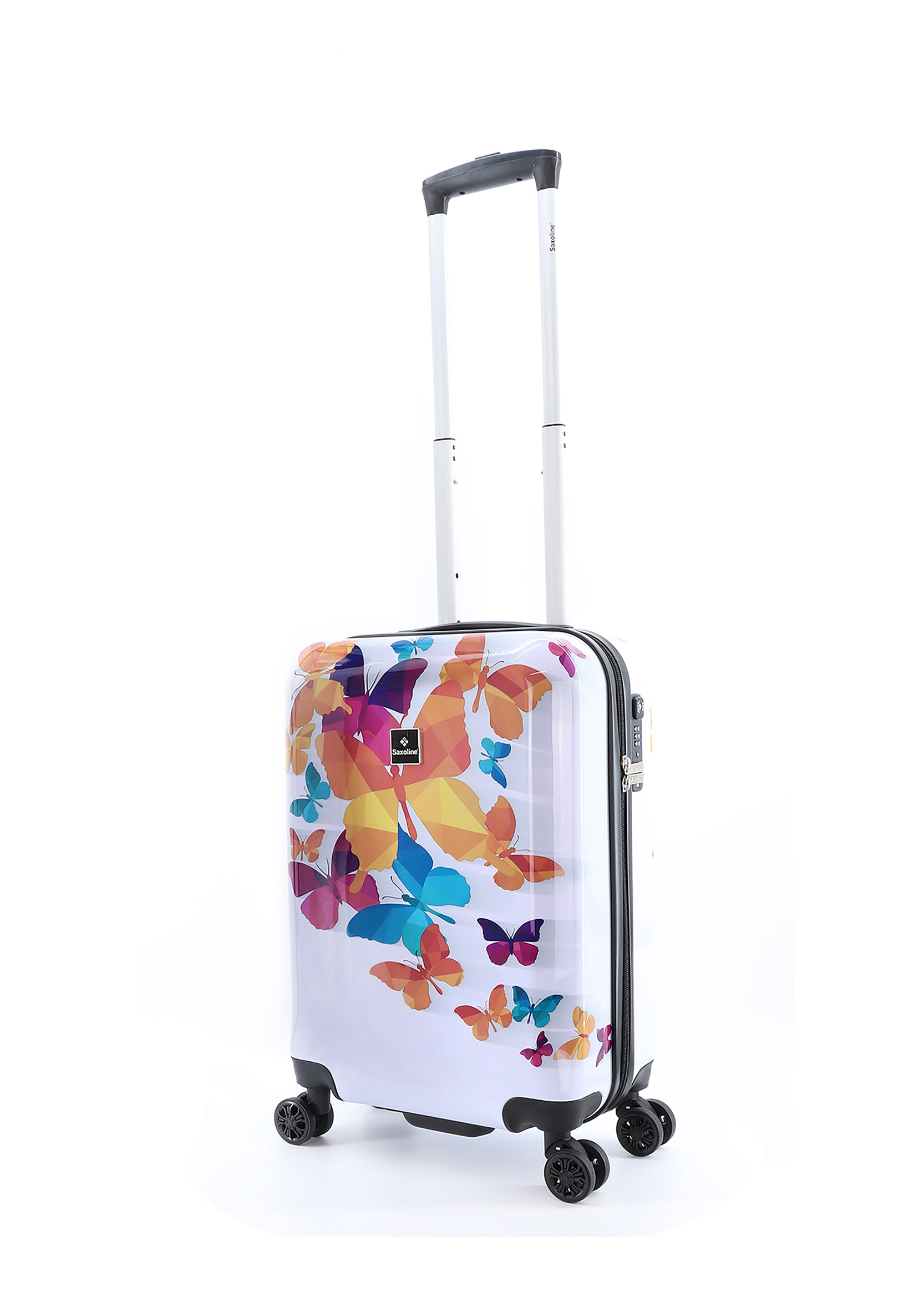 Saxoline® Koffer »Schmetterling«, mit trendigem Schmetterlings-Print