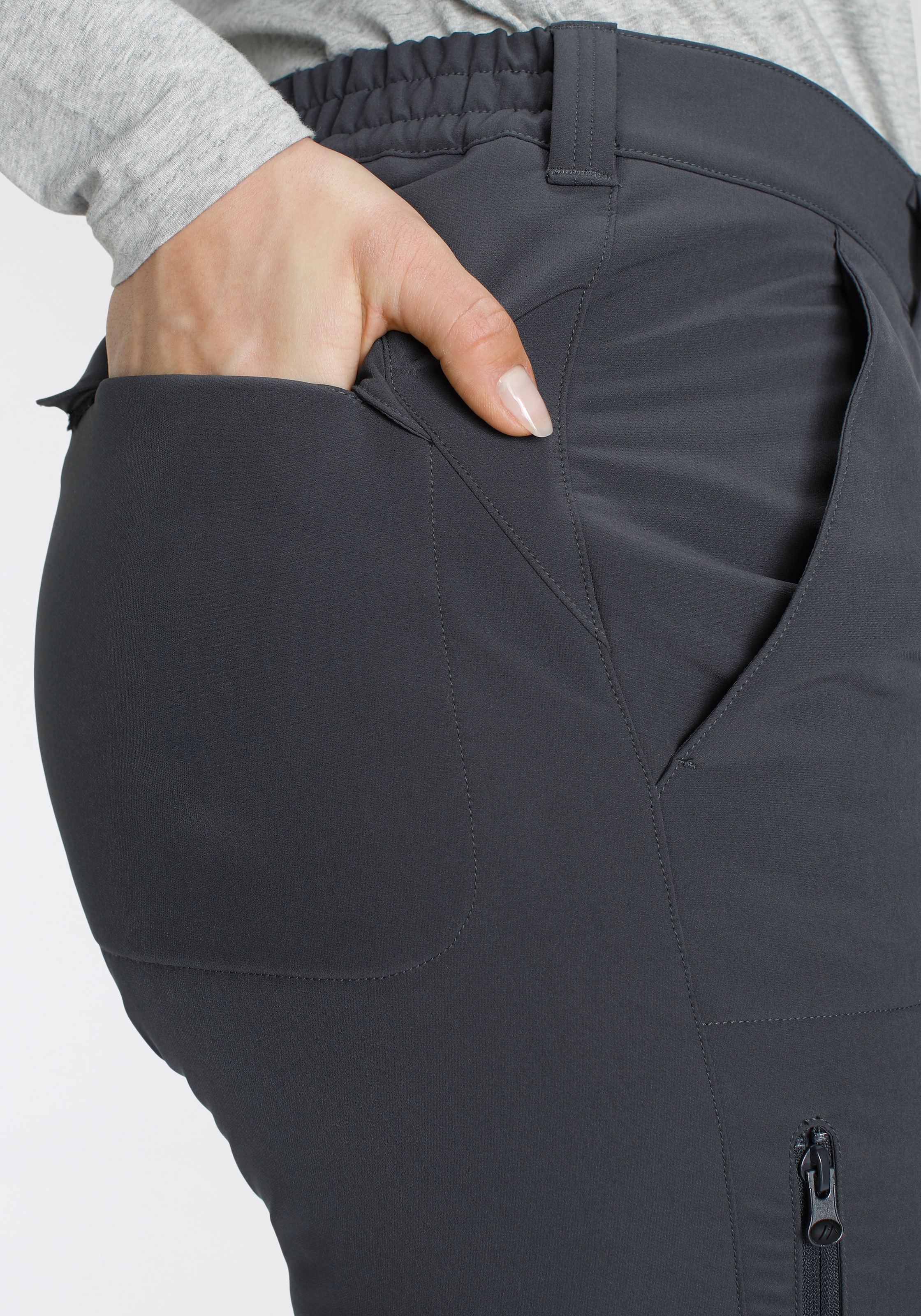 Maier Sports Outdoorhose »elastische Hose Damen«, auch in großen Größen  erhältlich | BAUR