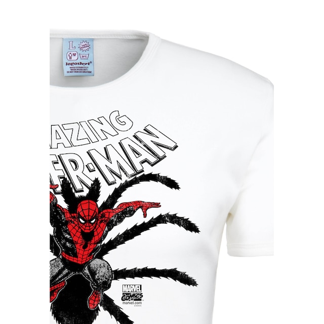 LOGOSHIRT T-Shirt »Marvel Comics«, mit lizenziertem Originaldesign ▷ kaufen  | BAUR