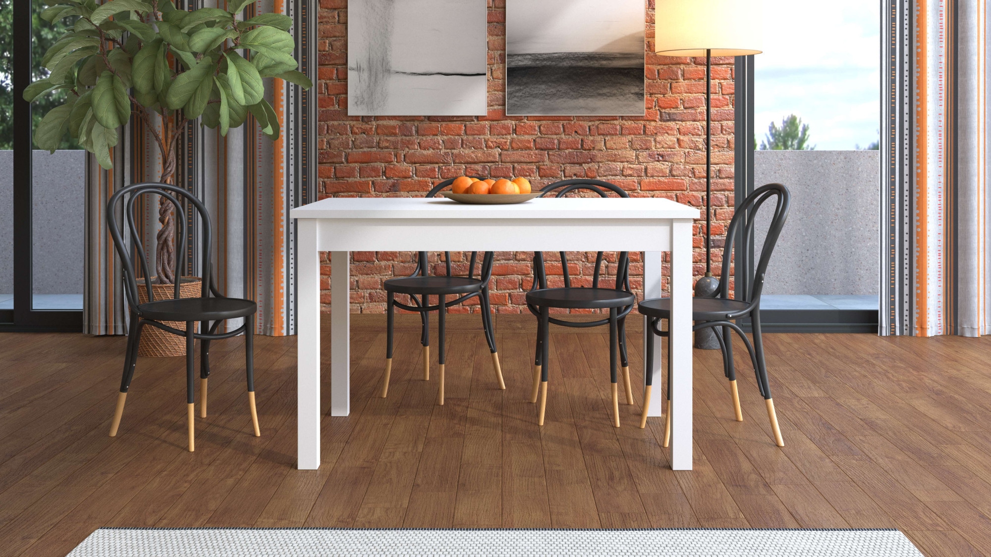 Home affaire Esstisch "Narvik Küchentisch" Verlängerbar durch Einlegeplatte günstig online kaufen