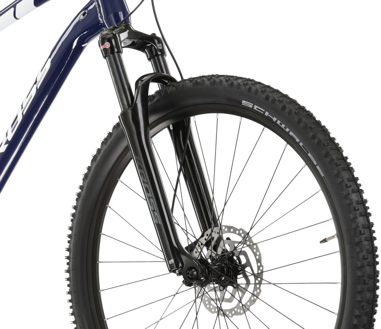 Kross Mountainbike »KROSS MTB Hardtail Level 4.0 29" blau 10 Gänge«, 10 Gang, Shimano, DEORE M5120 Schaltwerk, Kettenschaltung