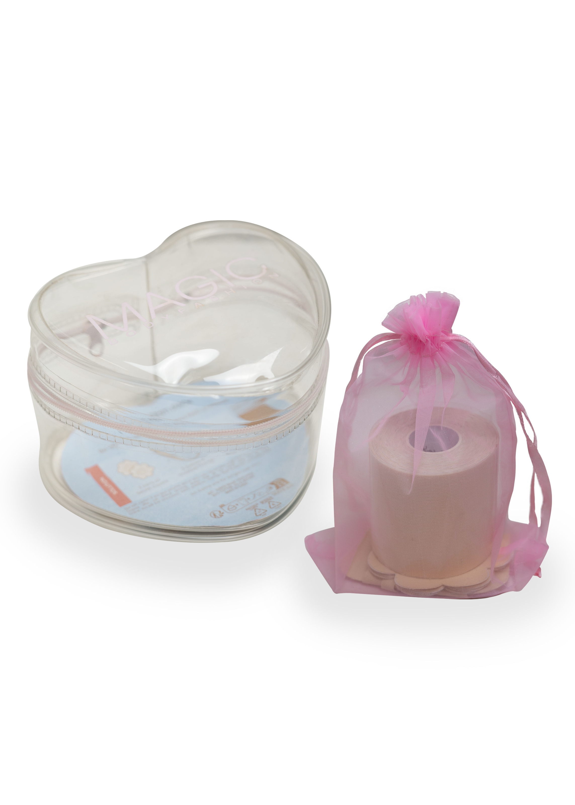 MAGIC Bodyfashion Brustwarzenabdeckung, (9 Paar), 4 M Boobtape,3 Paar Brustwarzenabdeckungen, 2 Invisible Sticky Thongs