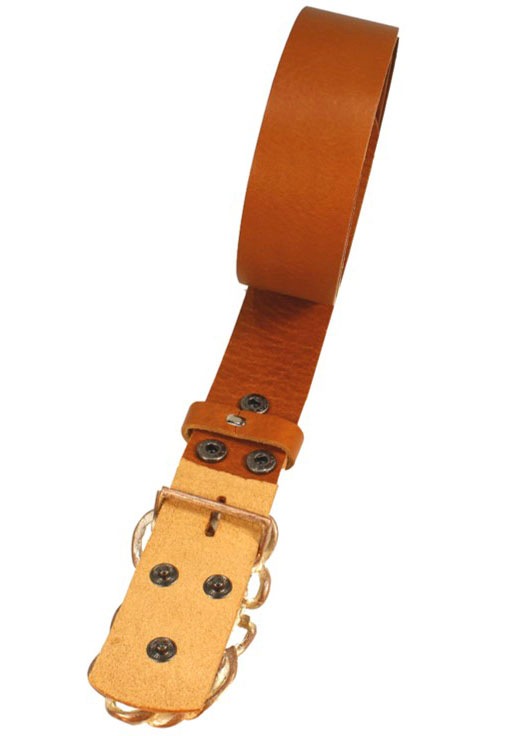 Rettungsring Gürtel Ledergürtel "Gump Wood", mit austauschbarer Schließe "S günstig online kaufen