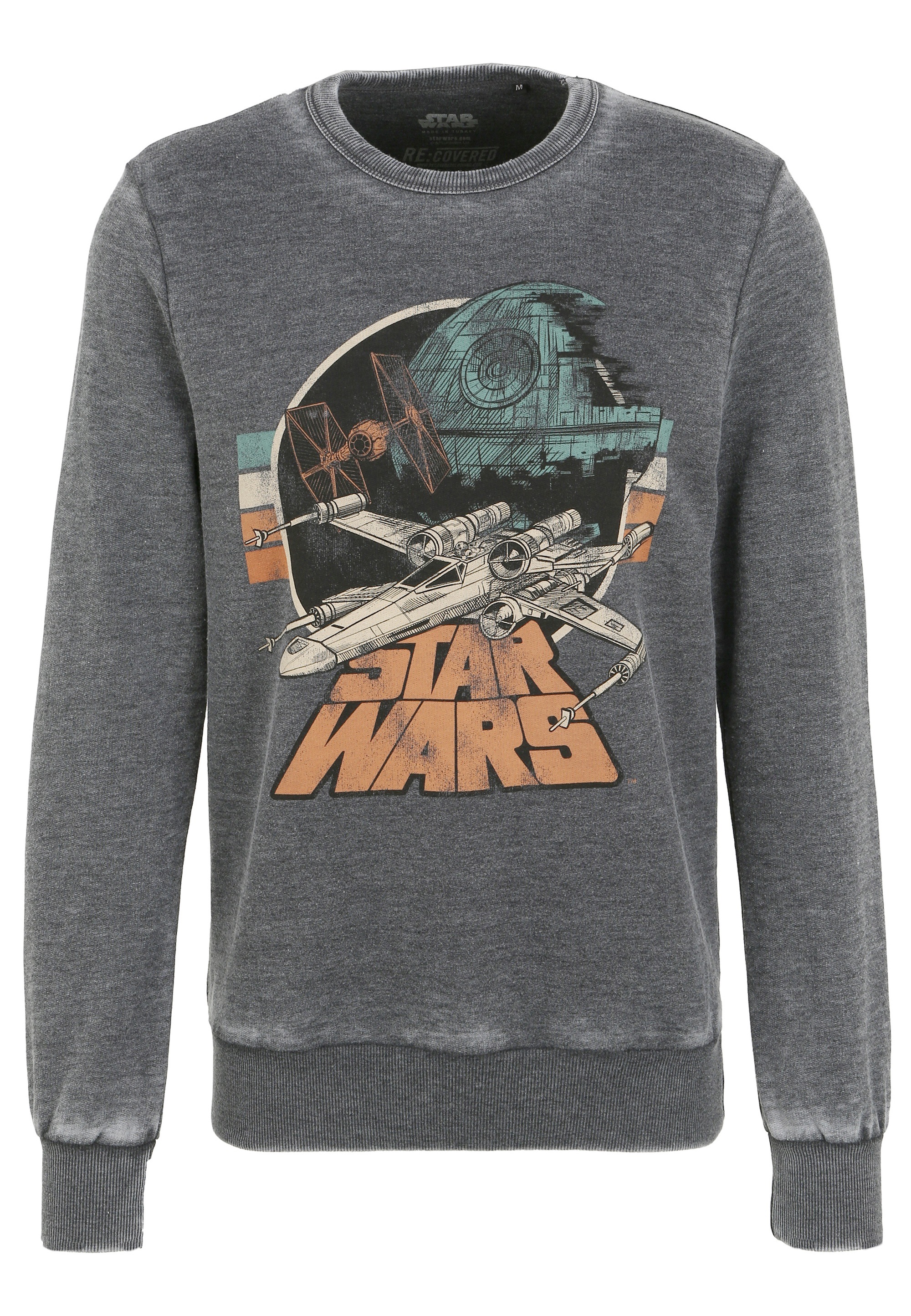 Recovered Sweatshirt »Star Wars Empire Strikes Back Retro X-Wing«, im zeitlosen Design