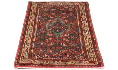 Orientteppich »Perser - Nomadic - 96 x 63 cm - dunkelrot«, rechteckig, Wohnzimmer,...