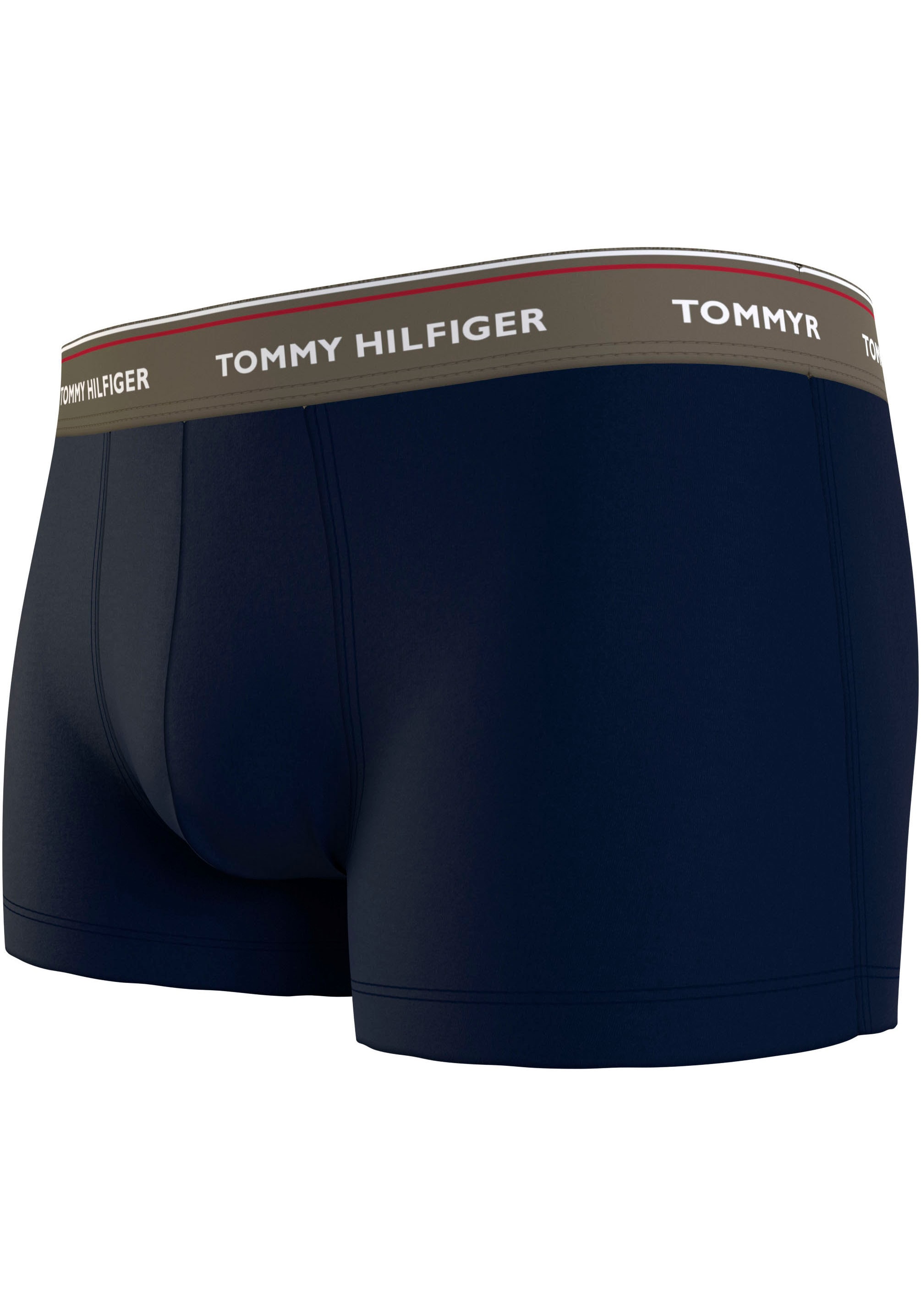 Tommy Hilfiger Underwear Trunk »3P WB TRUNK«, (Packung, 3 St., 3er-Pack), mit Logo-Elastikbund