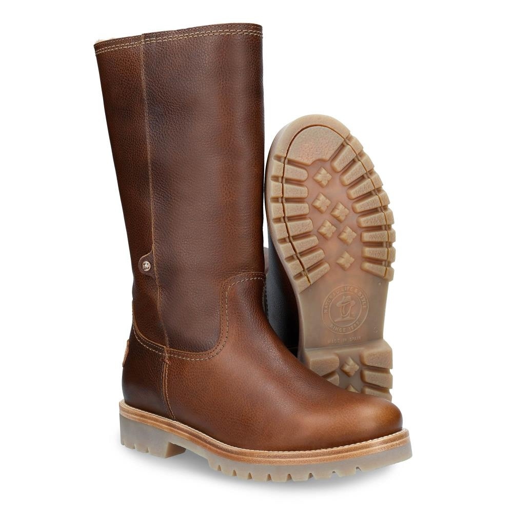 Panama Jack Winterstiefel »Bambina Igloo«, Langschaftstiefel, Schlupfstiefel, Profilsohle, klassische Optik