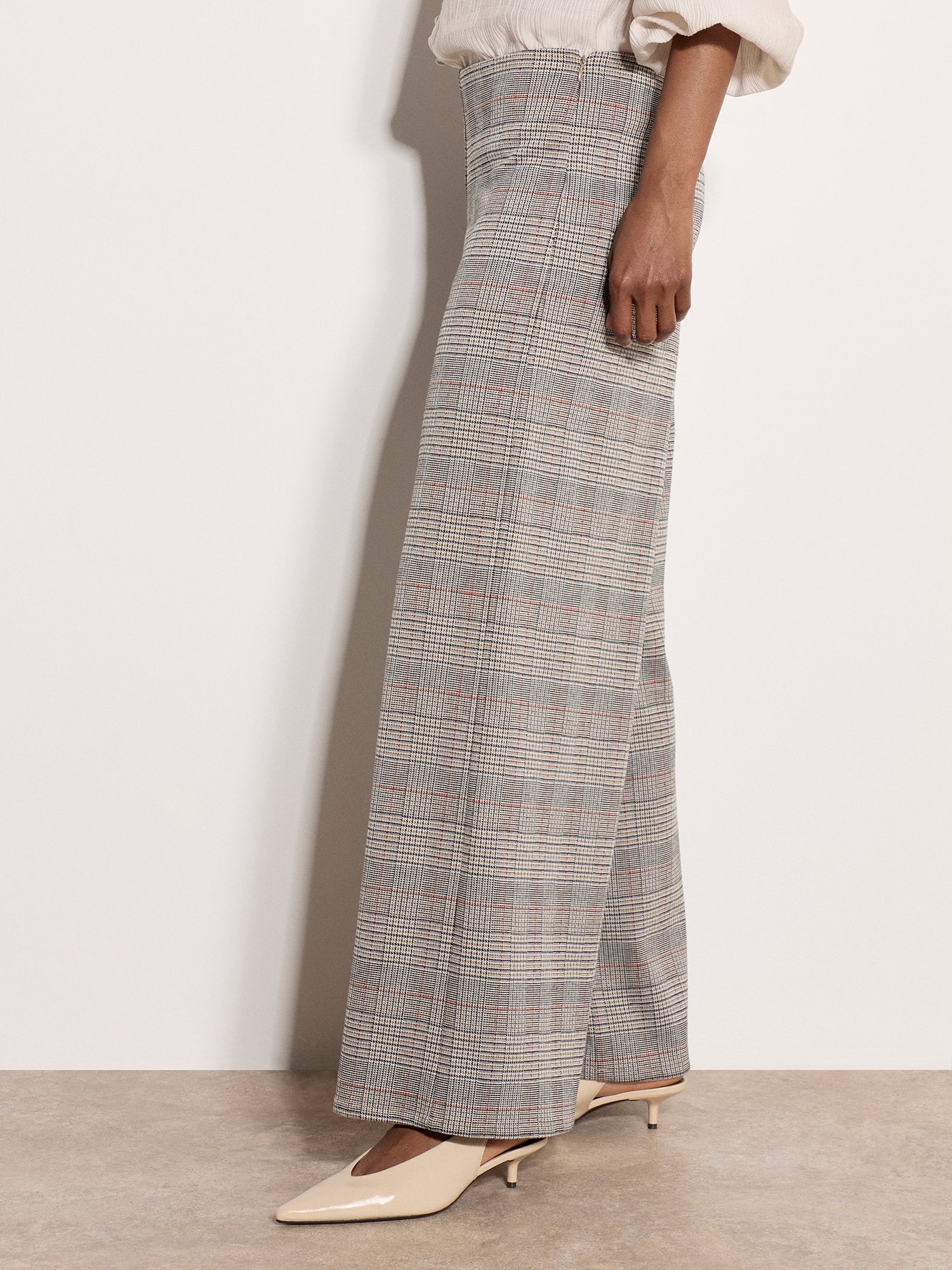 Apricot Stoffhose »Weite Hose«  mit Heritage-Karomuster