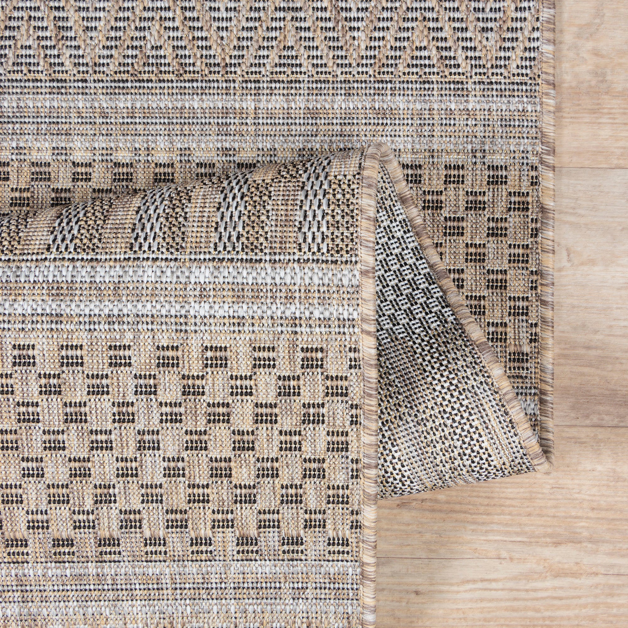 Sanat Teppich »Melissa 8003«, rechteckig, 10 mm Höhe, Kurzflor, In -und Outdoor geeignet, Außenbereich, Wohnzimmer