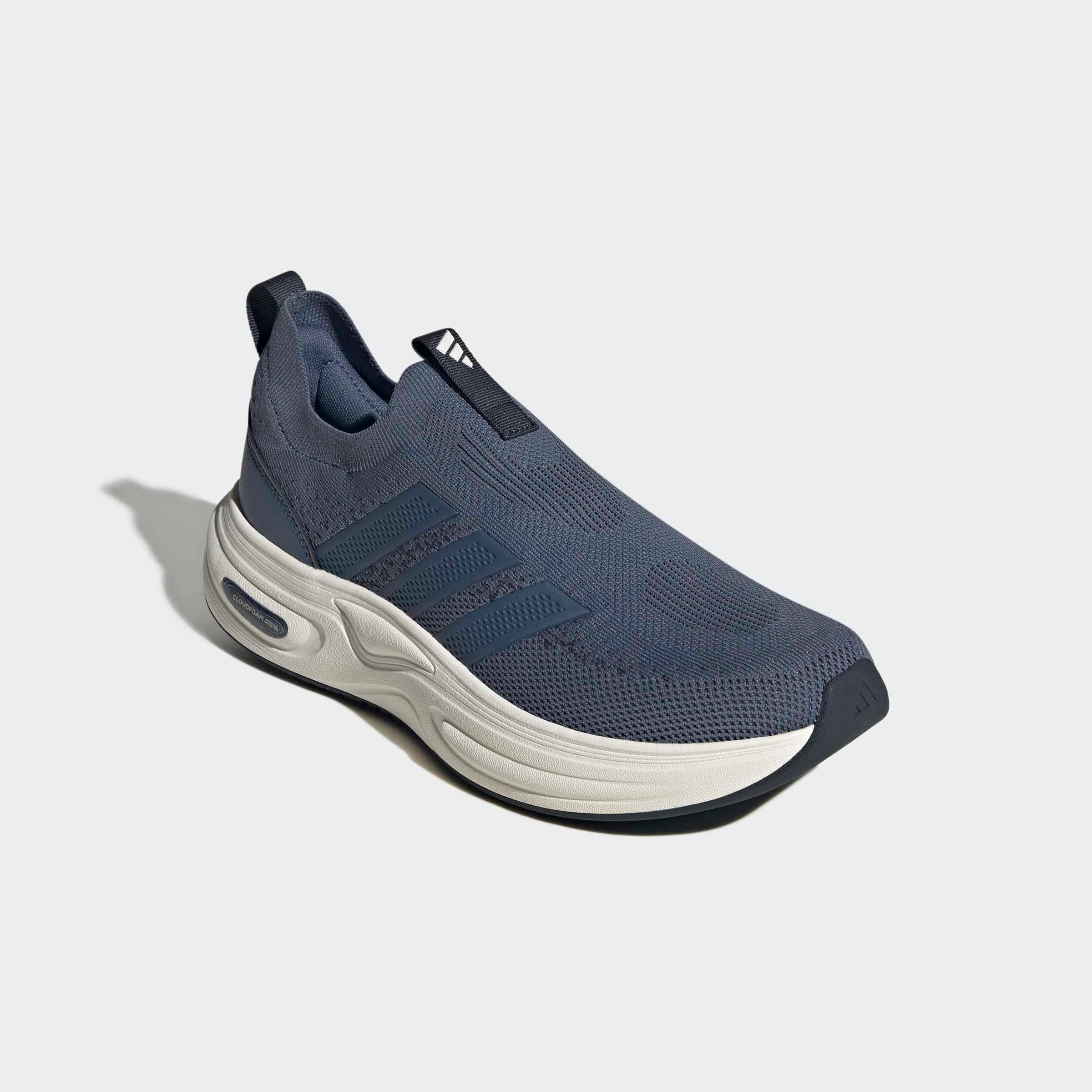 Herren Walkingschuh "CLOUDFOAM CUXXION", ADIDAS SPORTSWEAR, Gr. 42, blau, Synthetik, Textil, Schuhe