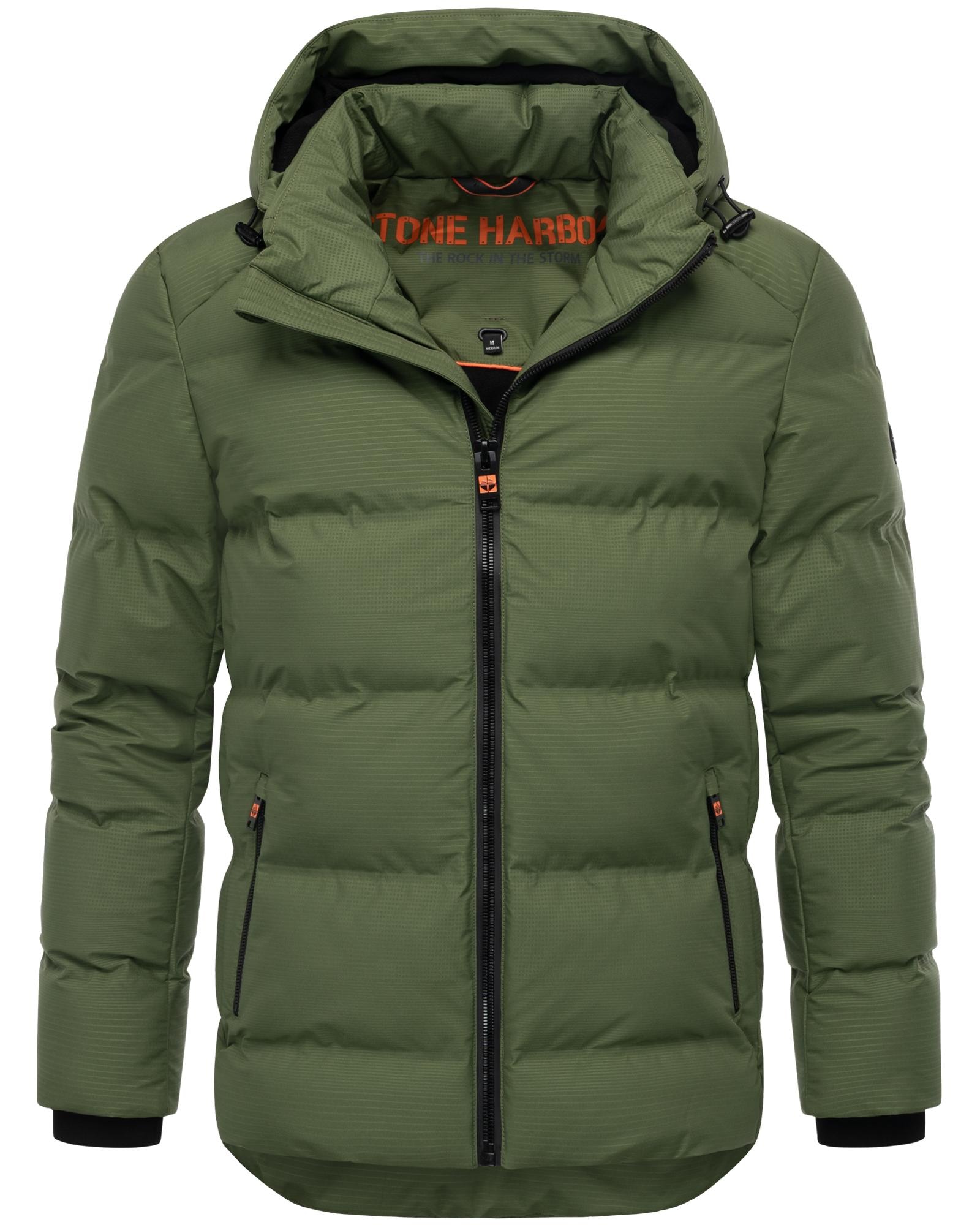 Stone Harbour Steppjacke »Gavriloo XX« mit Kapuze Gesteppte Winterjacke mit abnehmbarer Kapuze