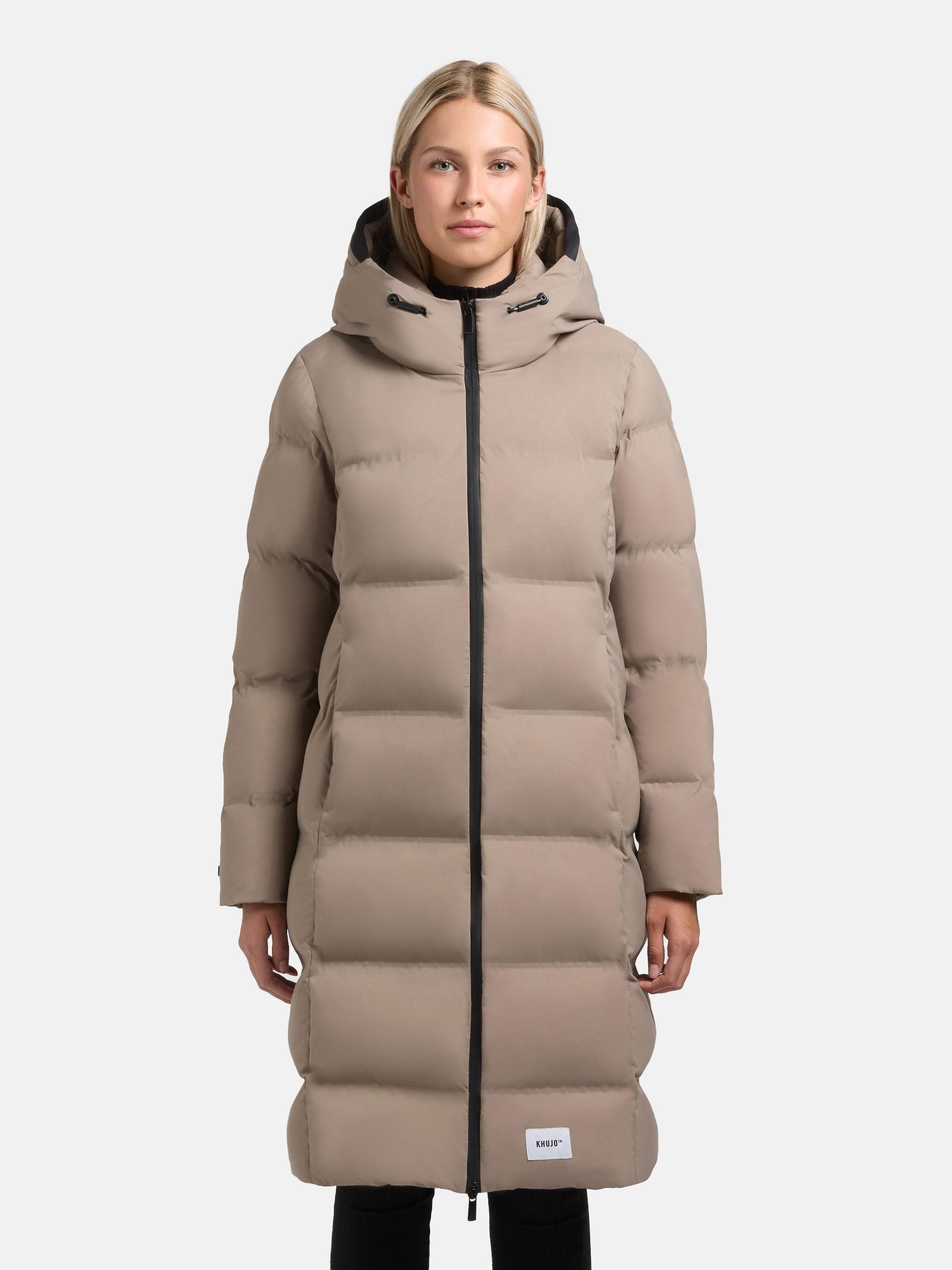 khujo Steppmantel "Finnie3", Warmer Damen Wintermantel mit großer Kapuze günstig online kaufen