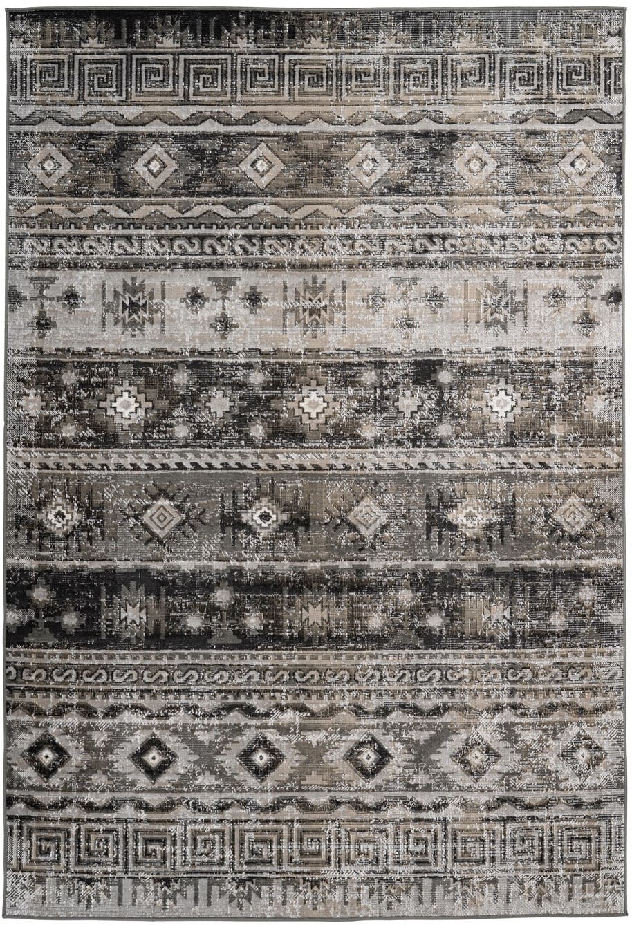 me gusta Teppich »Ariya 325«, rechteckig, 6 mm Höhe, Flachflor, gekettelt, Wohnzimmer