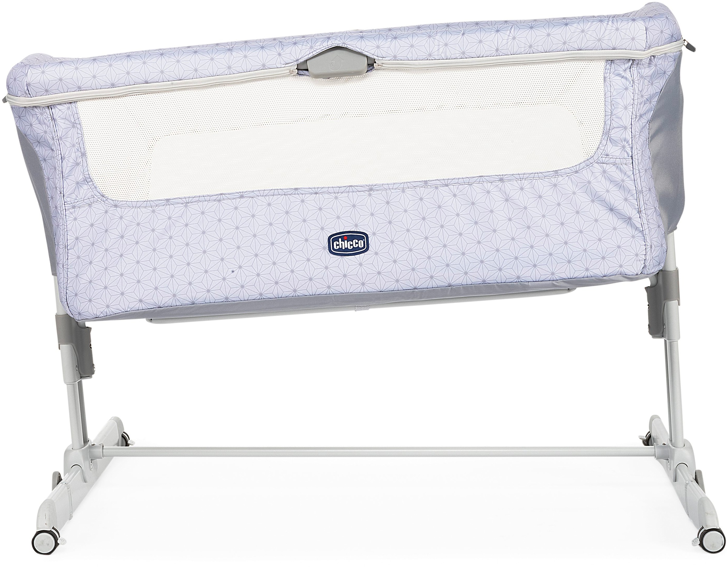 Chicco Beistellbett »Next2Me Dream, Silver«, mit Tragetasche