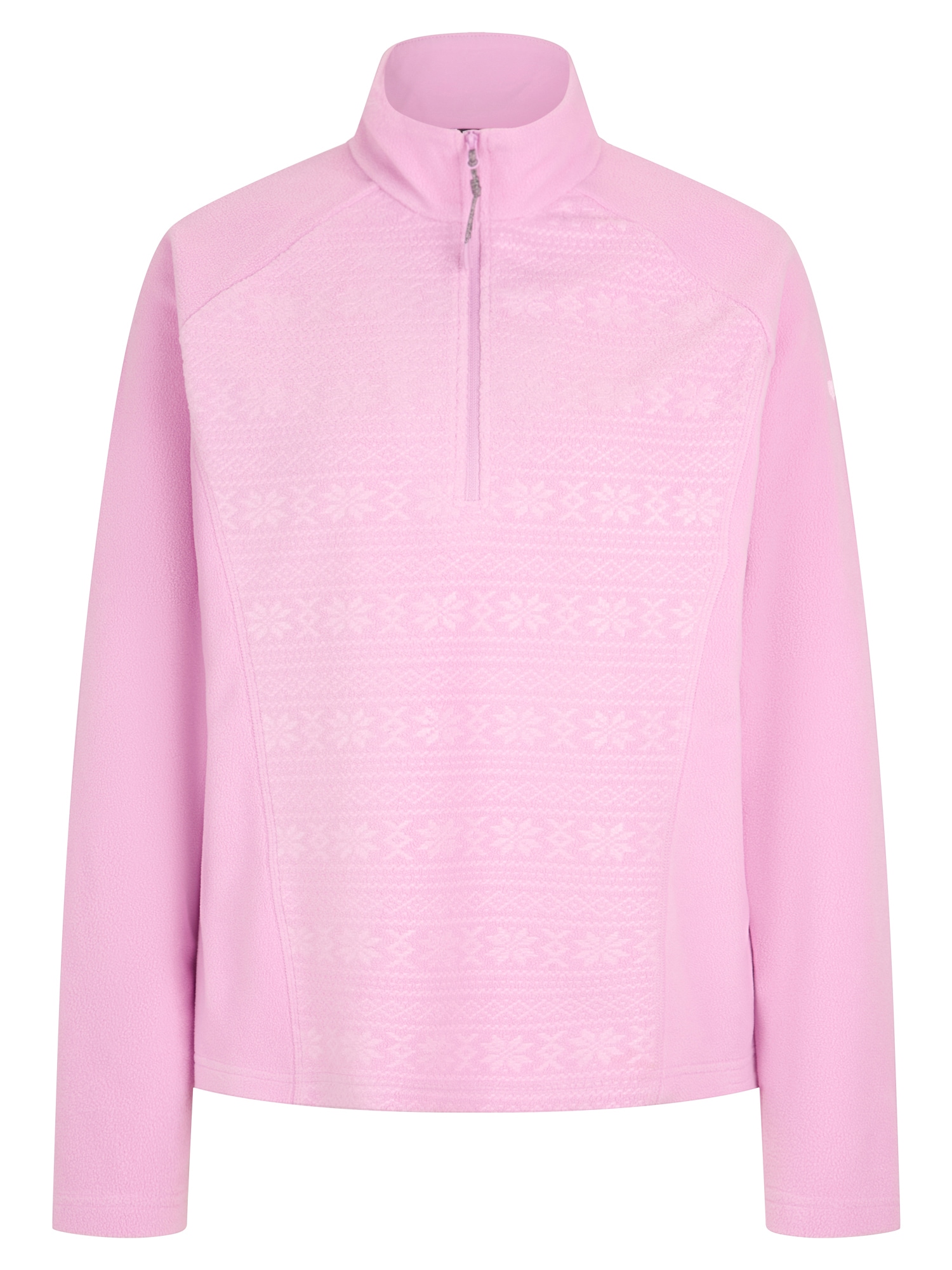 Ziener Sweatshirt "JANUKI-Z DAMEN", Fleece, wärmend, elastisch, halber Front-Reißverschluss